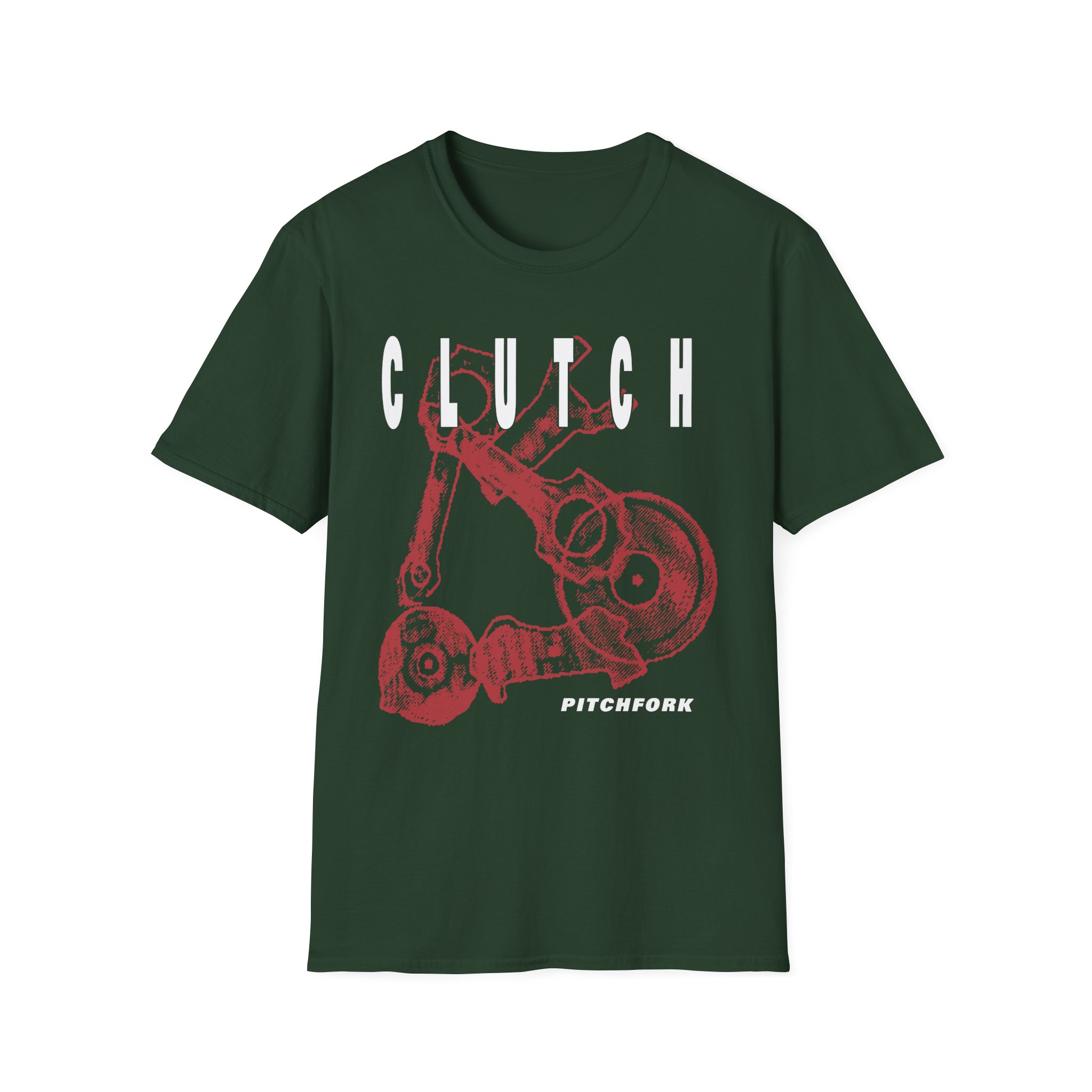 Clutch Pitchfork Unisex Softstyle T-Shirt - Image 5
