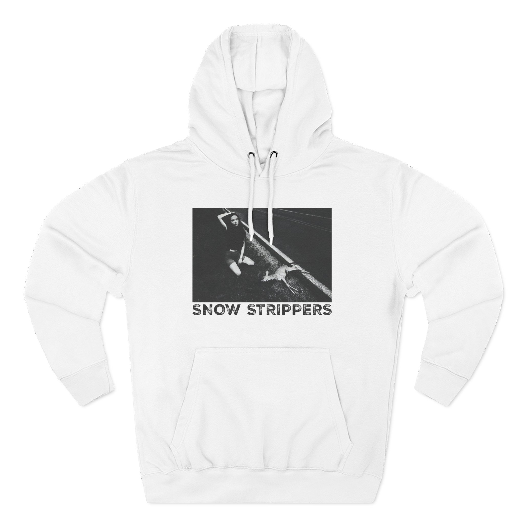 Snow Strippers Three-Panel Fleece Hoodie