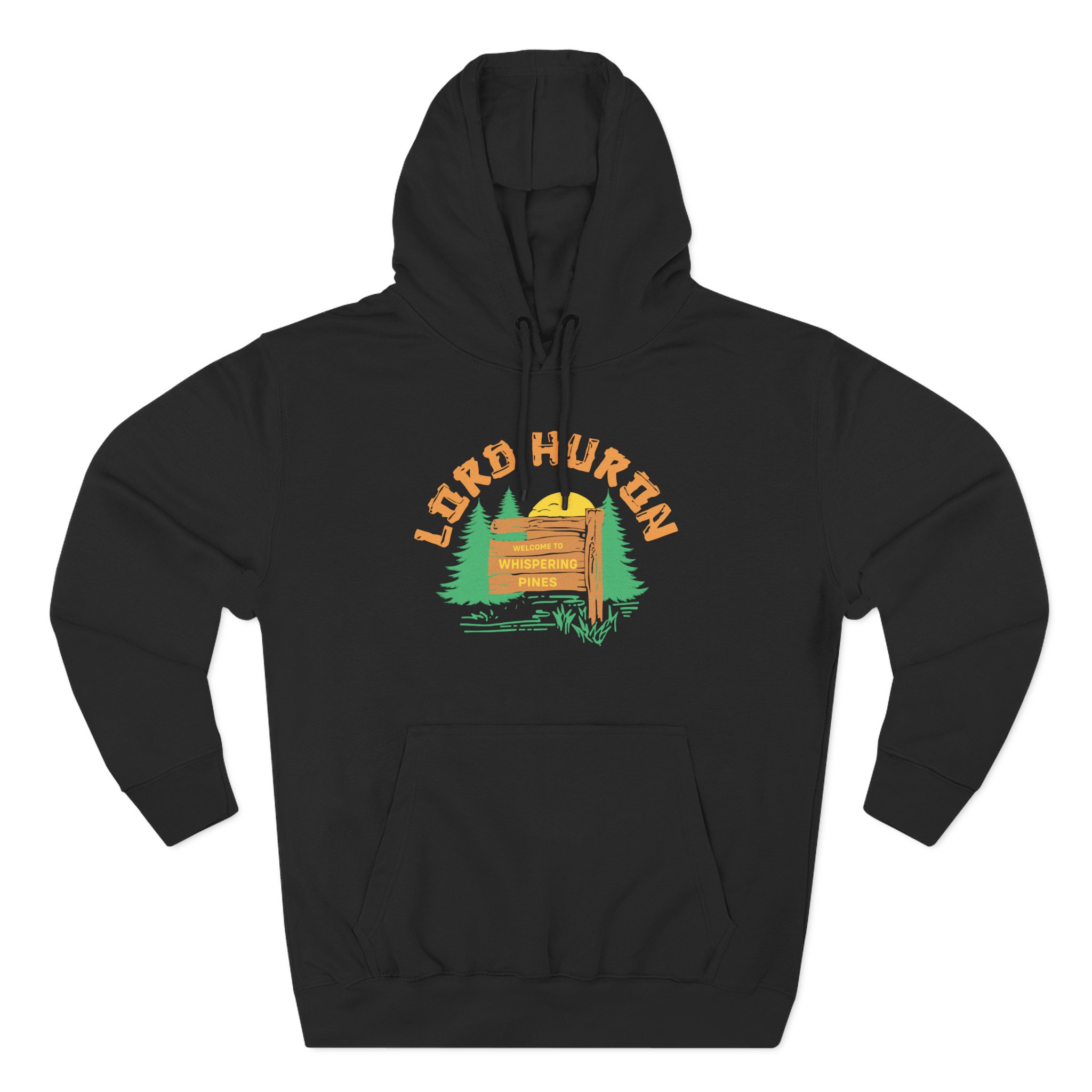 Lord Huron Three-Panel Fleece Hoodie