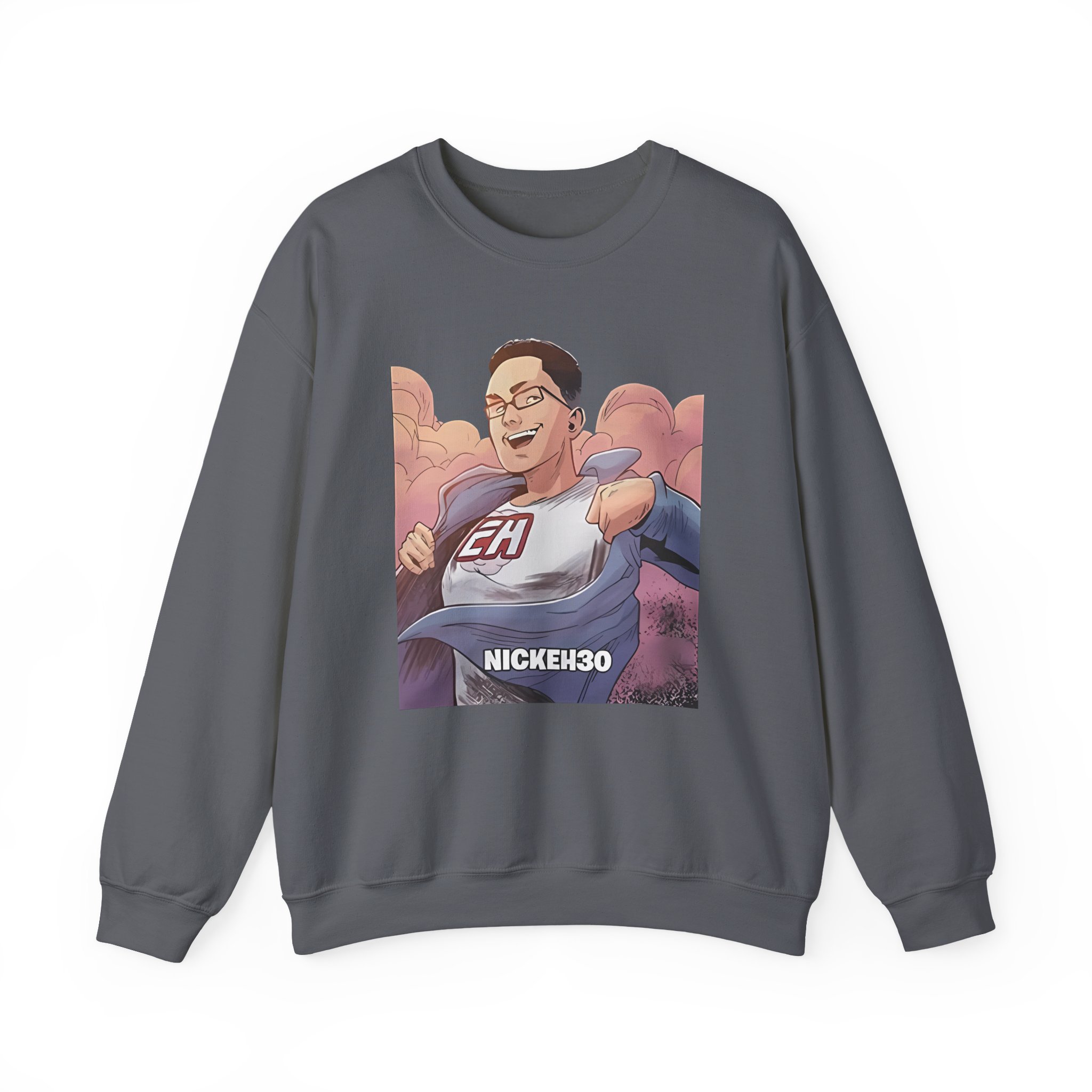 Nick Eh 30 Superhero Unisex Heavy Blend™ Crewneck Sweatshirt - Image 17