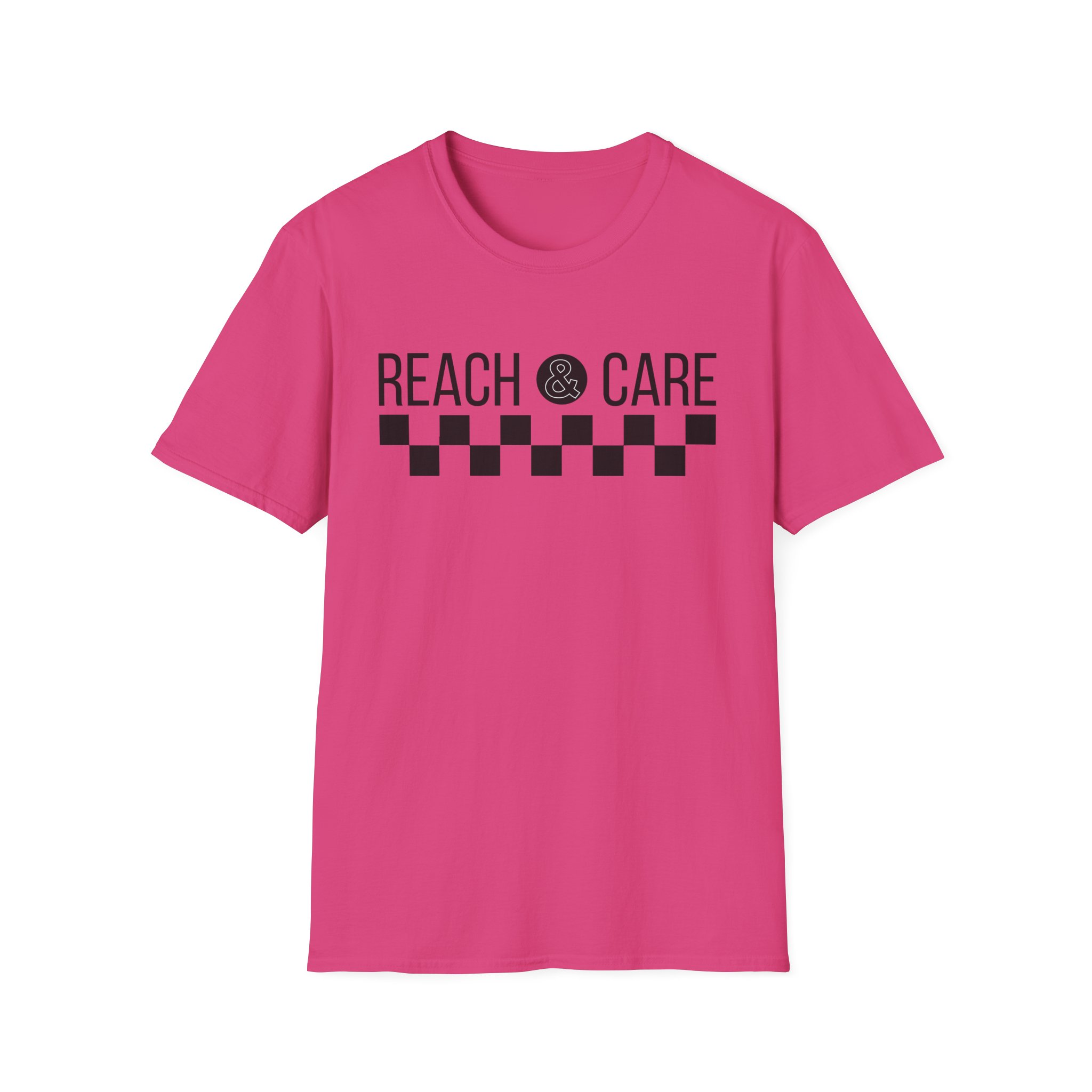Life Church Reach the World Care for the One Unisex Softstyle T-Shirt - Image 31