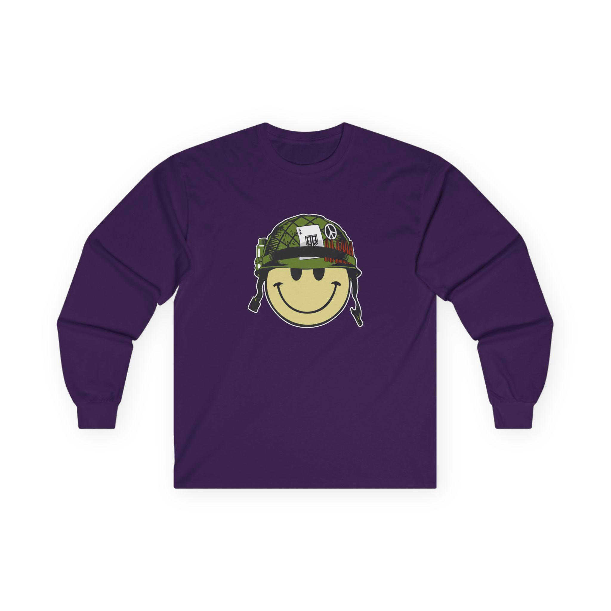 Roman Atwood Smiley Unisex Ultra Cotton Long Sleeve Tee - Image 9