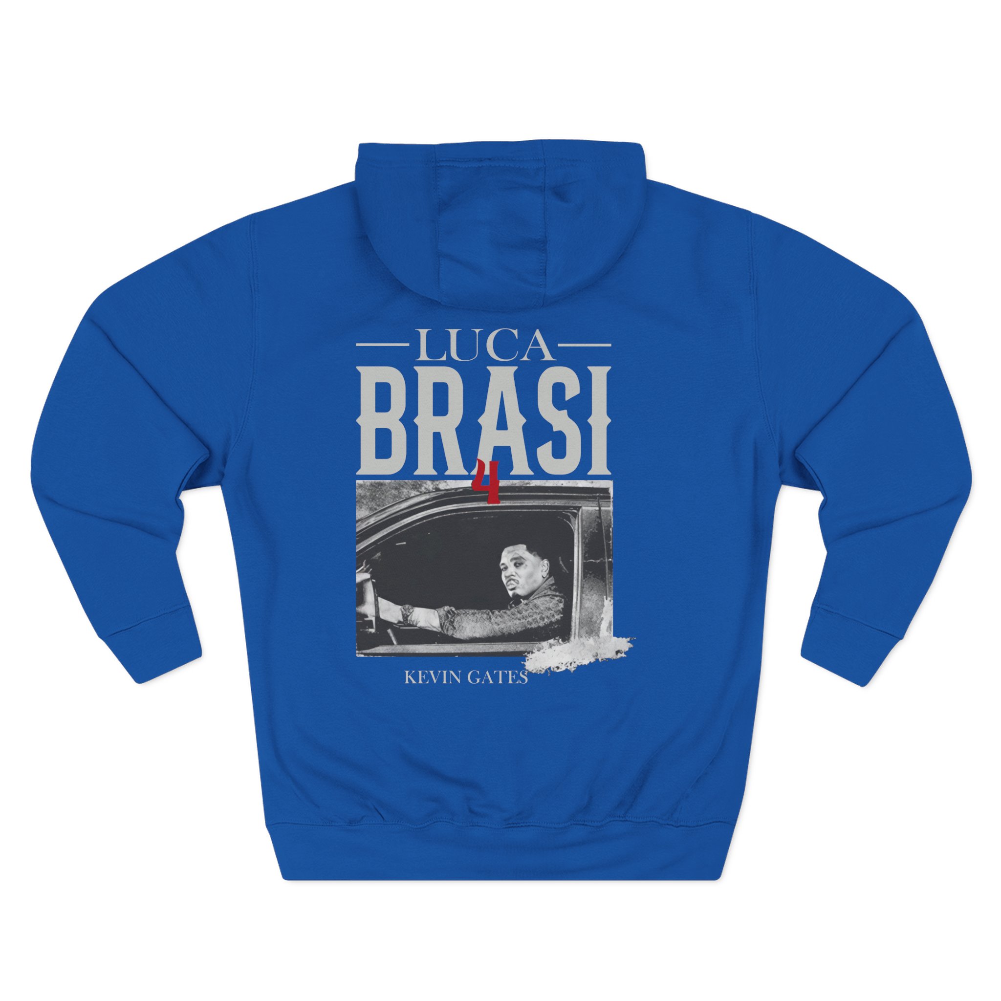 Kevin Gates Luca Brasi Three-Panel Fleece Hoodie - Image 8
