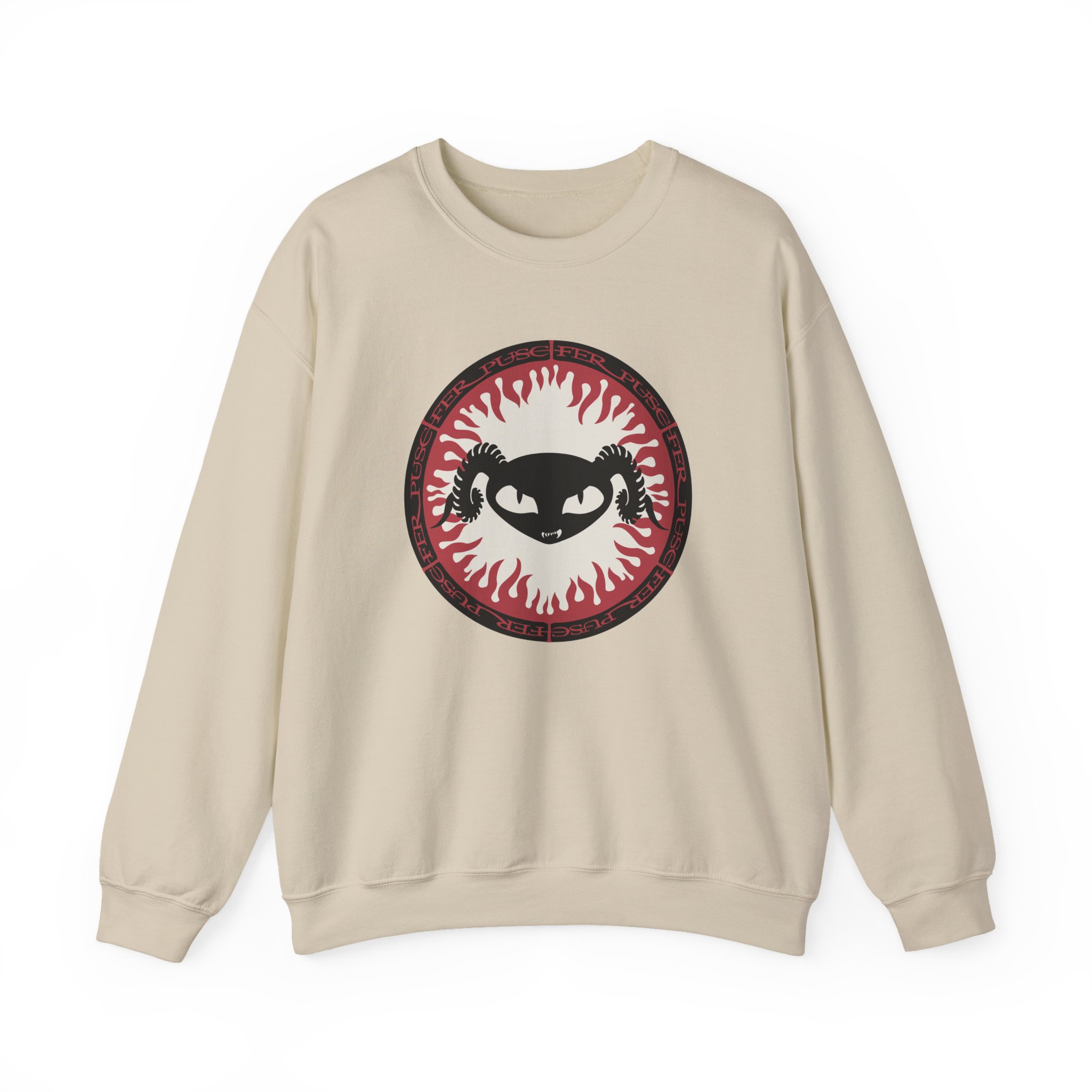 Puscifer Flame Logo Unisex Heavy Blend™ Crewneck Sweatshirt