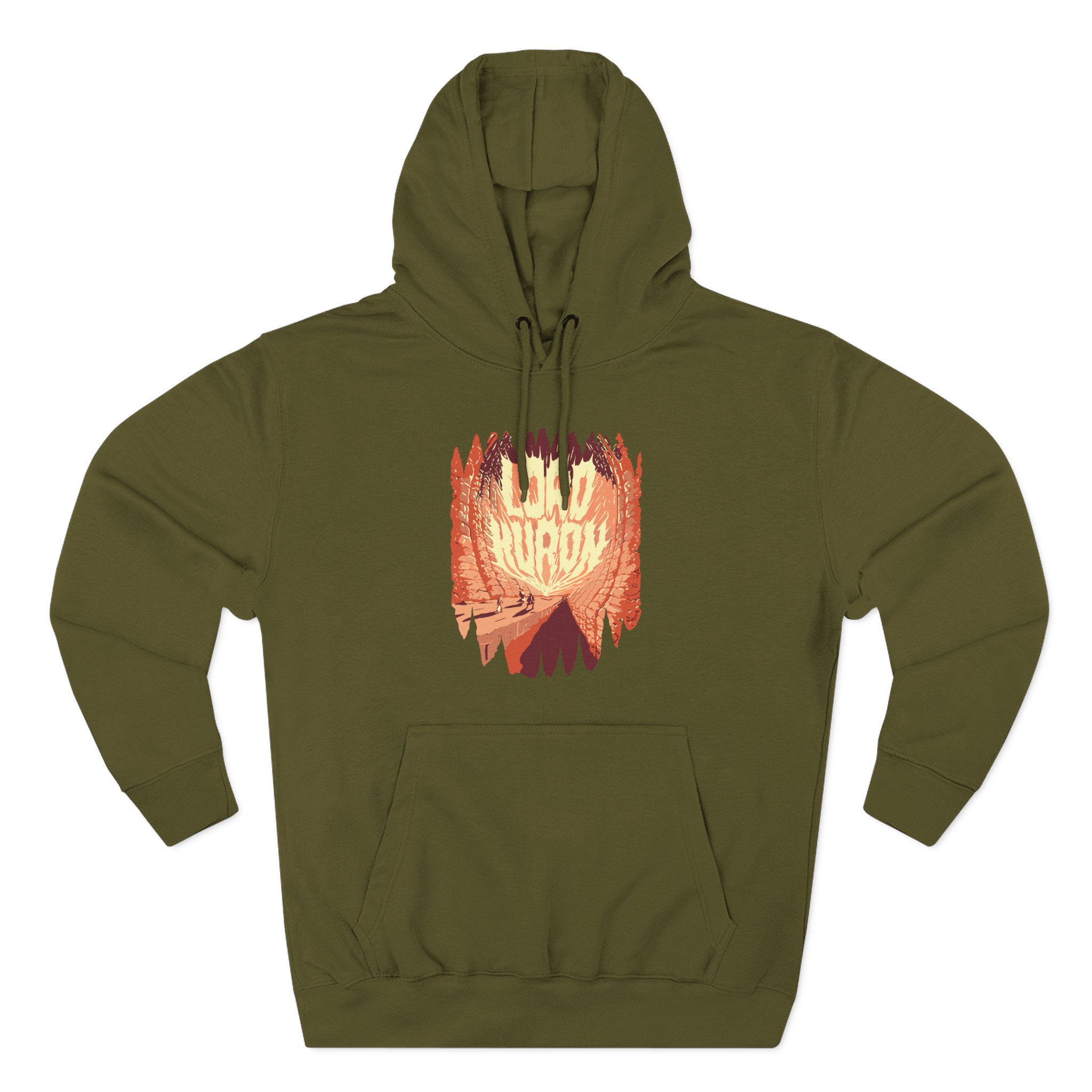 Lord Huron Cave Three-Panel Fleece Hoodie - Image 5