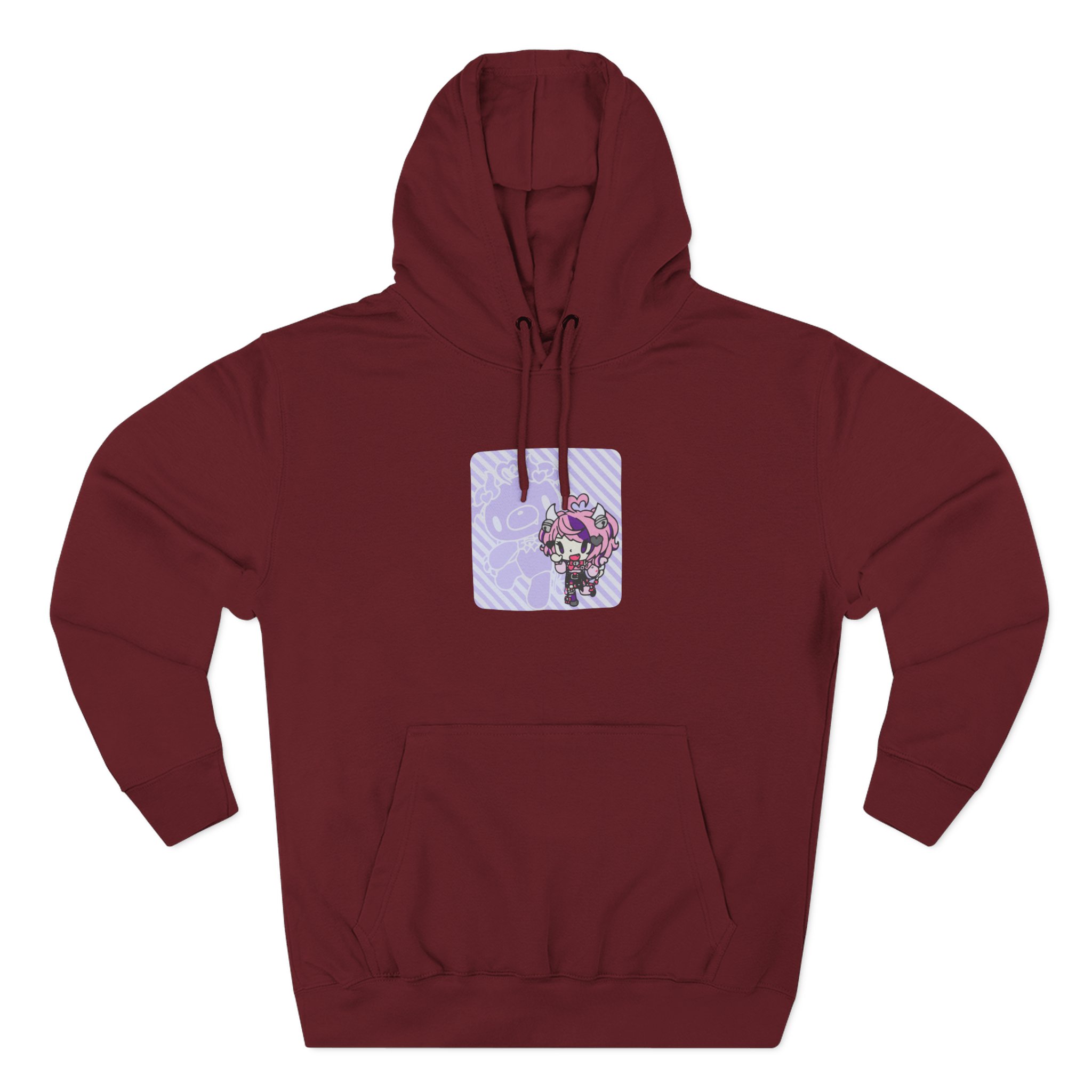 Ironmouse X Gloomy Bear Three-Panel Fleece Hoodie - Image 7