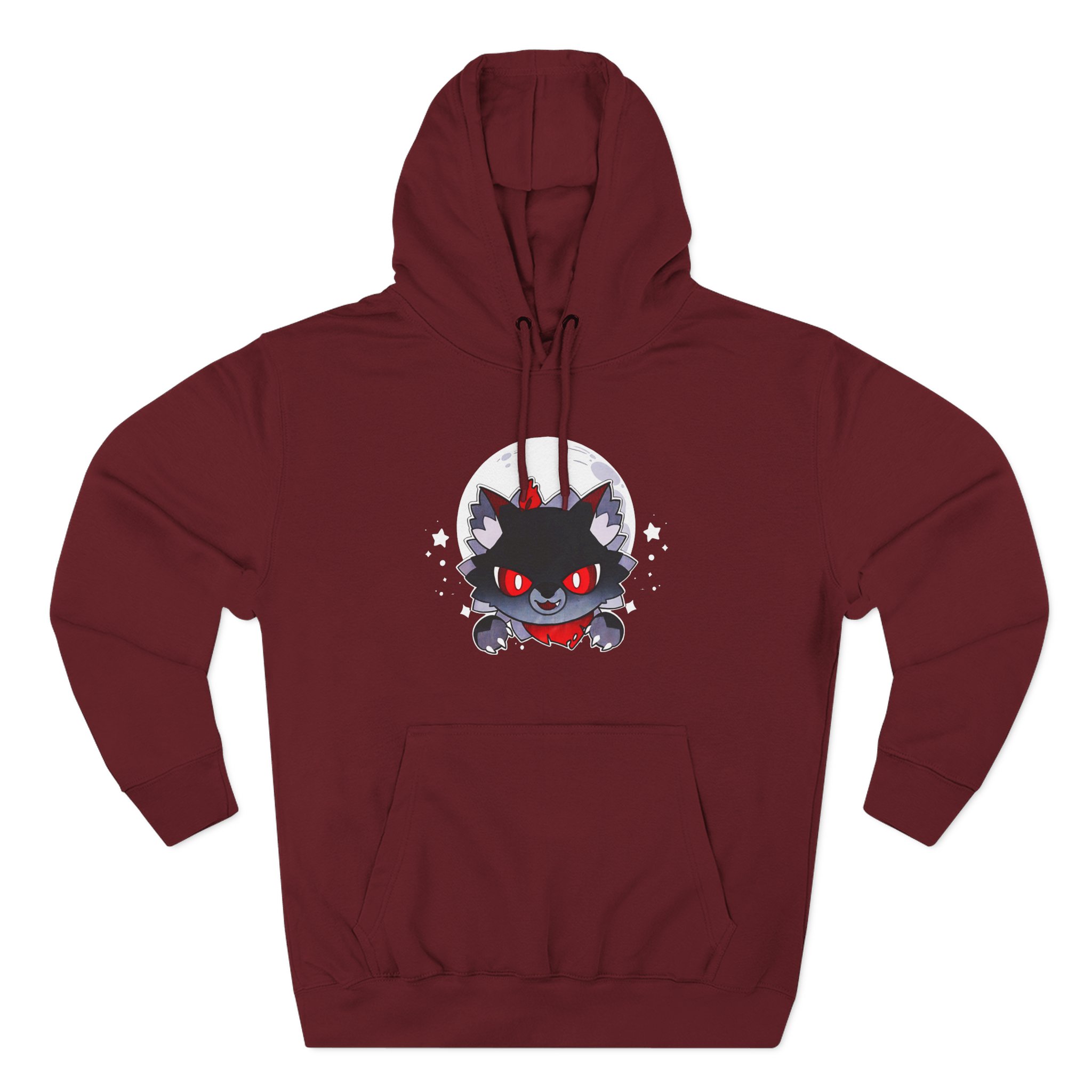 Aphmau Werewolf Cat Three-Panel Fleece Hoodie - Image 15