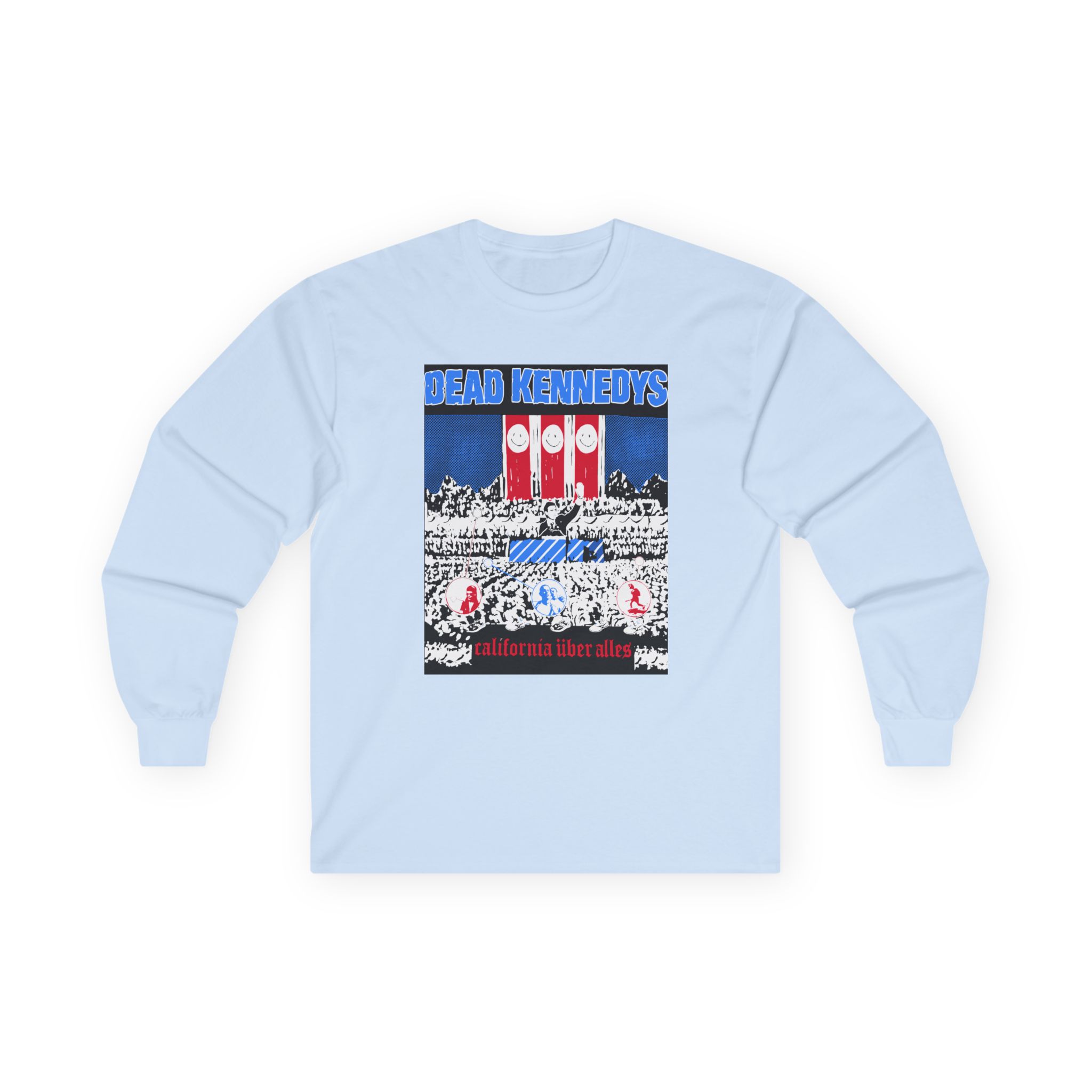 Dead Kennedys California Uber Alles Unisex Ultra Cotton Long Sleeve Tee - Image 5