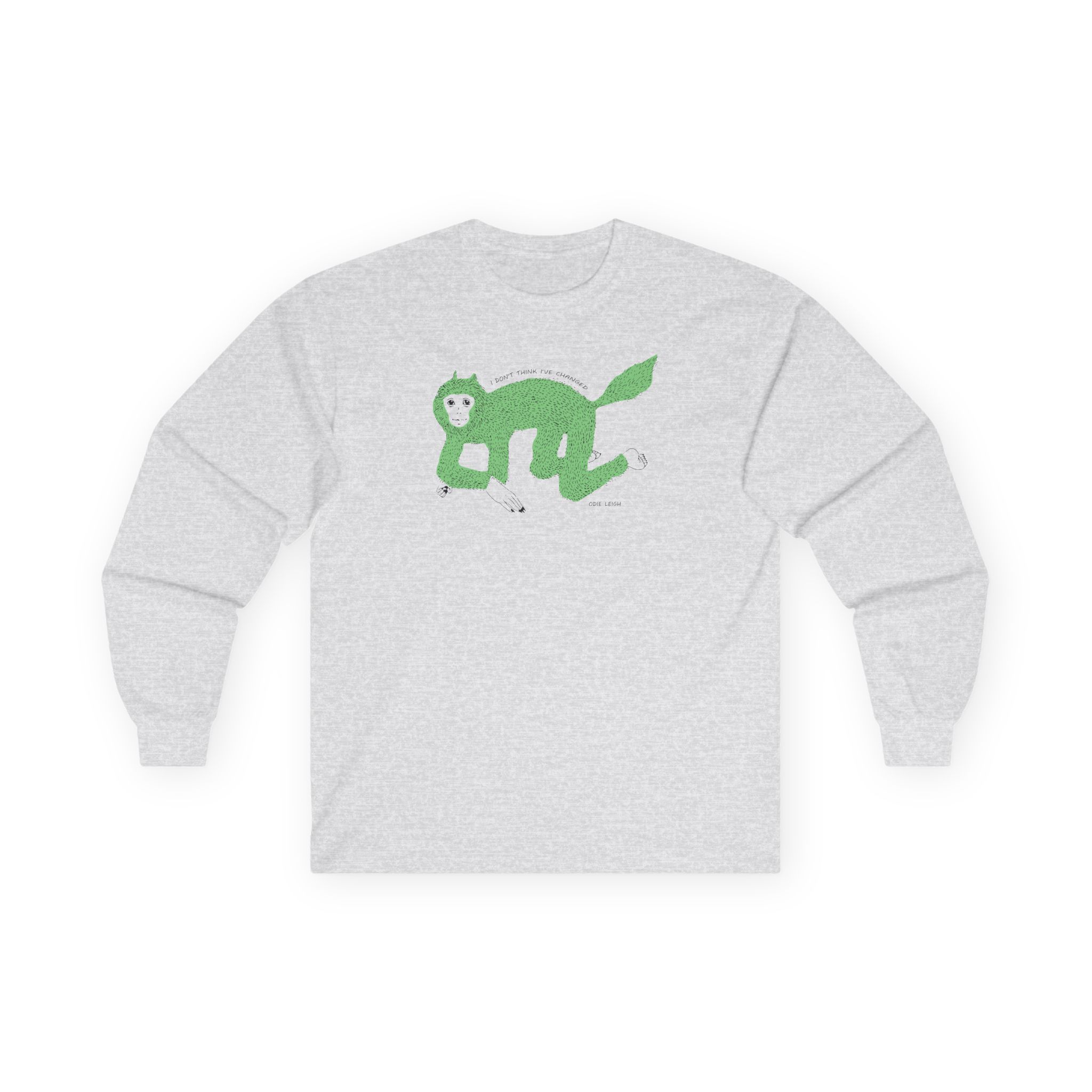 Odie Leigh Wolf Girl T Unisex Ultra Cotton Long Sleeve Tee - Image 3