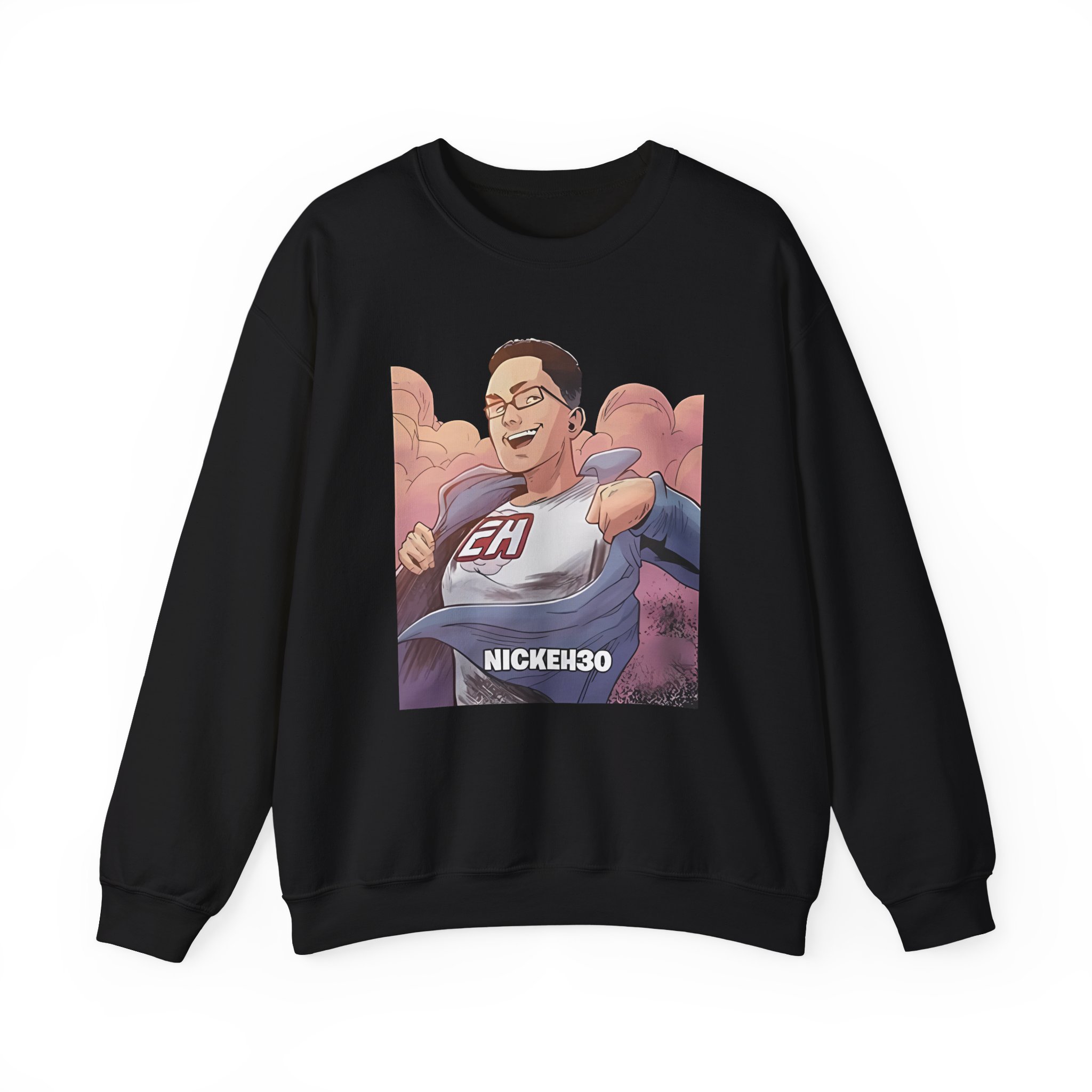 Nick Eh 30 Superhero Unisex Heavy Blend™ Crewneck Sweatshirt