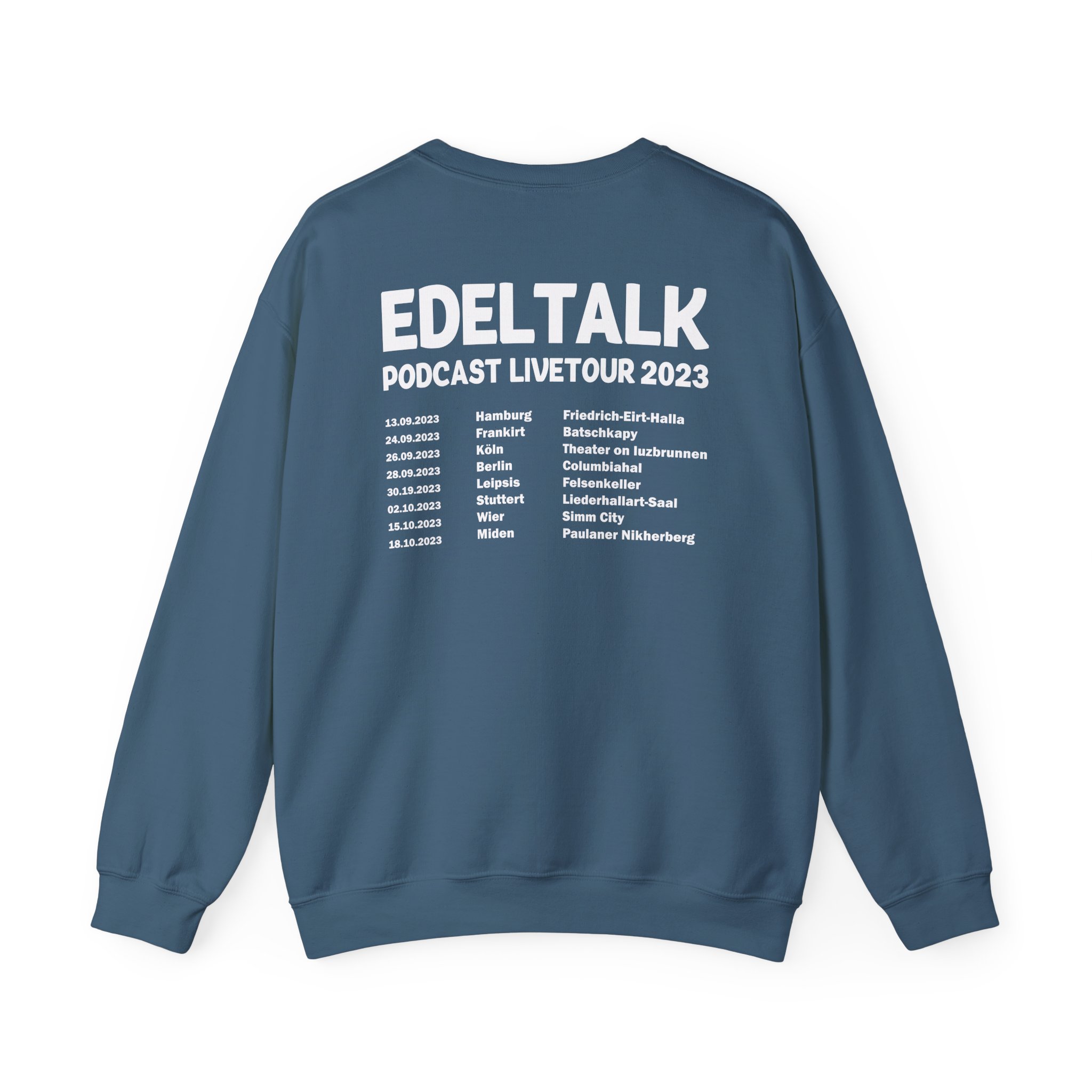 Edeltalk Podcast Livetour 2023 Unisex Heavy Blend™ Crewneck Sweatshirt - Image 12