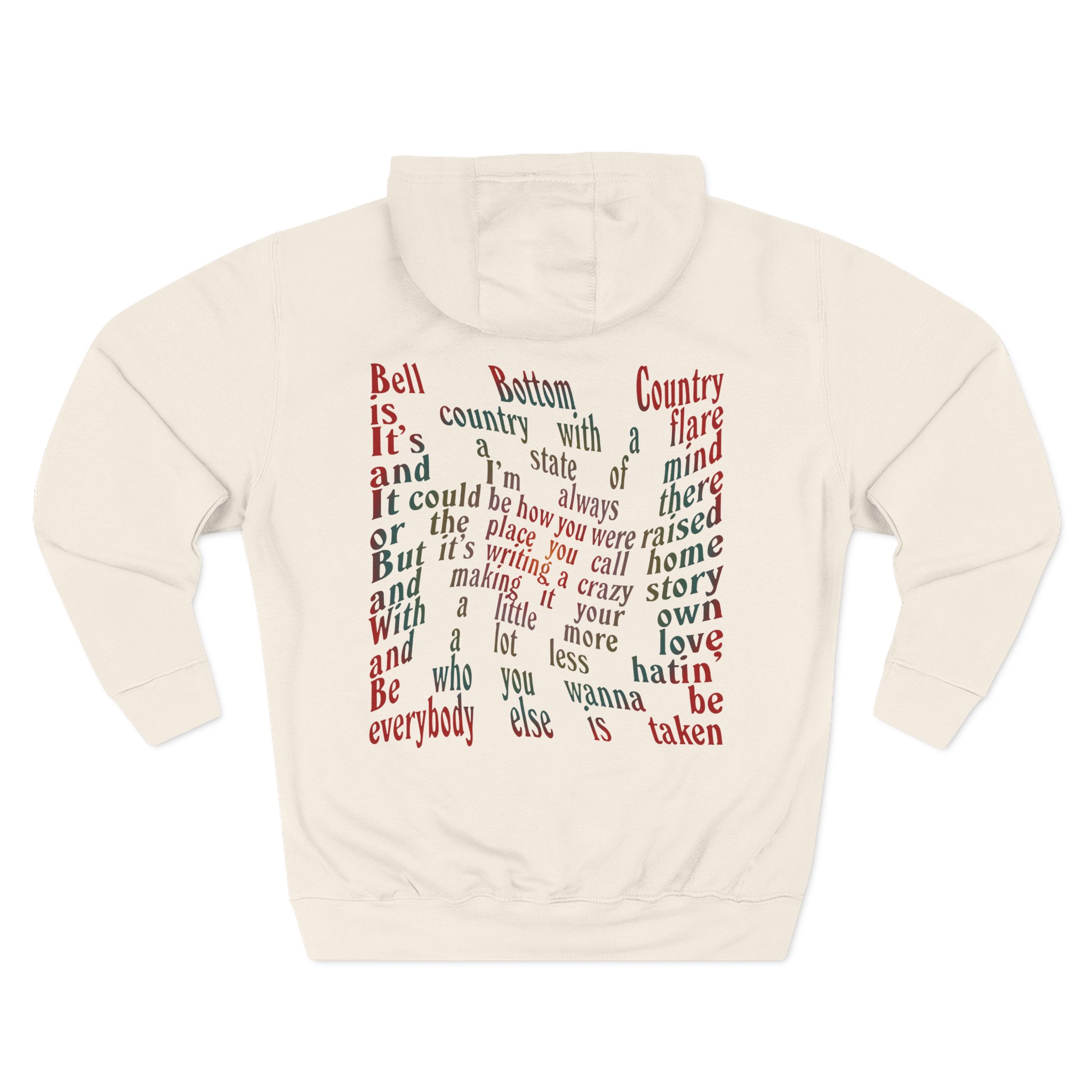 Lainey Wilson Bell Bottom Country Three-Panel Fleece Hoodie - Image 6