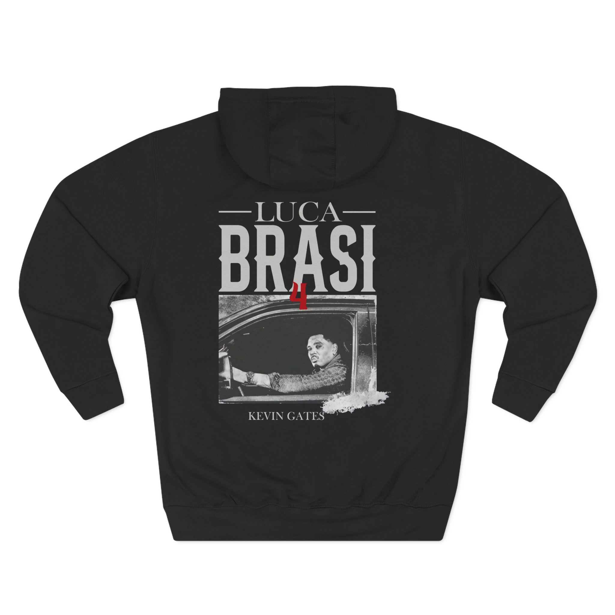 Kevin Gates Luca Brasi Three-Panel Fleece Hoodie - Image 2