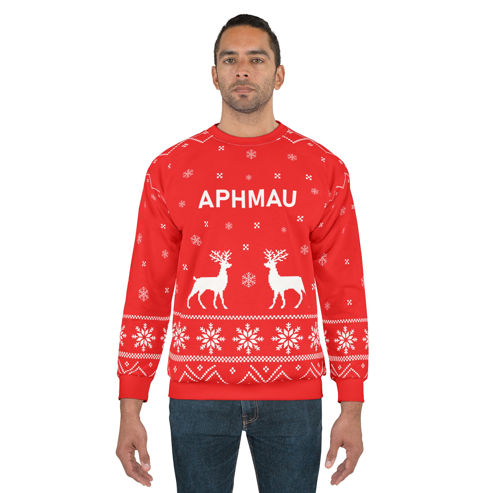 Aphmau Unisex Sweatshirt (AOP) - Image 3