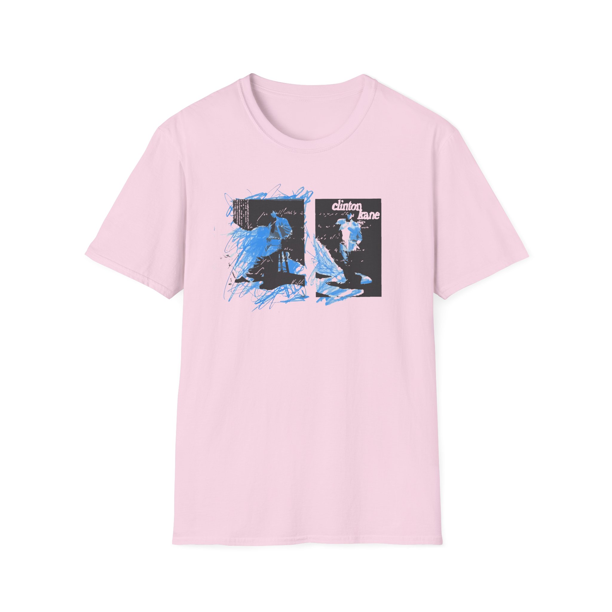 Clinton Kane Msiwab.ok Stencil Unisex Softstyle T-Shirt - Image 5