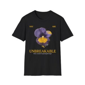 Fourth Wing You Are Unbreakable Xaden and Violet Unisex Softstyle T-Shirt