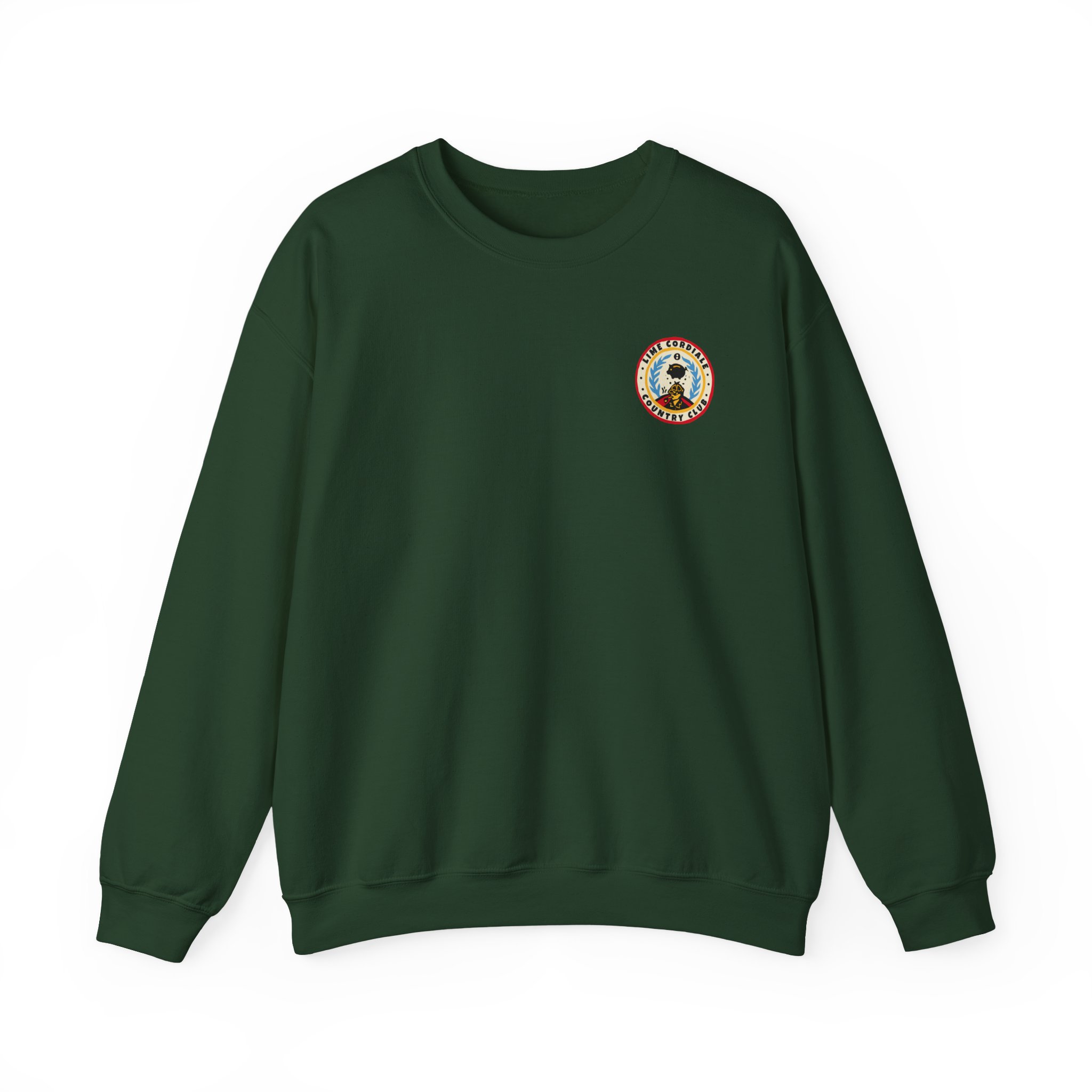 Lime Cordiale Country Club Unisex Heavy Blend™ Crewneck Sweatshirt - Image 17