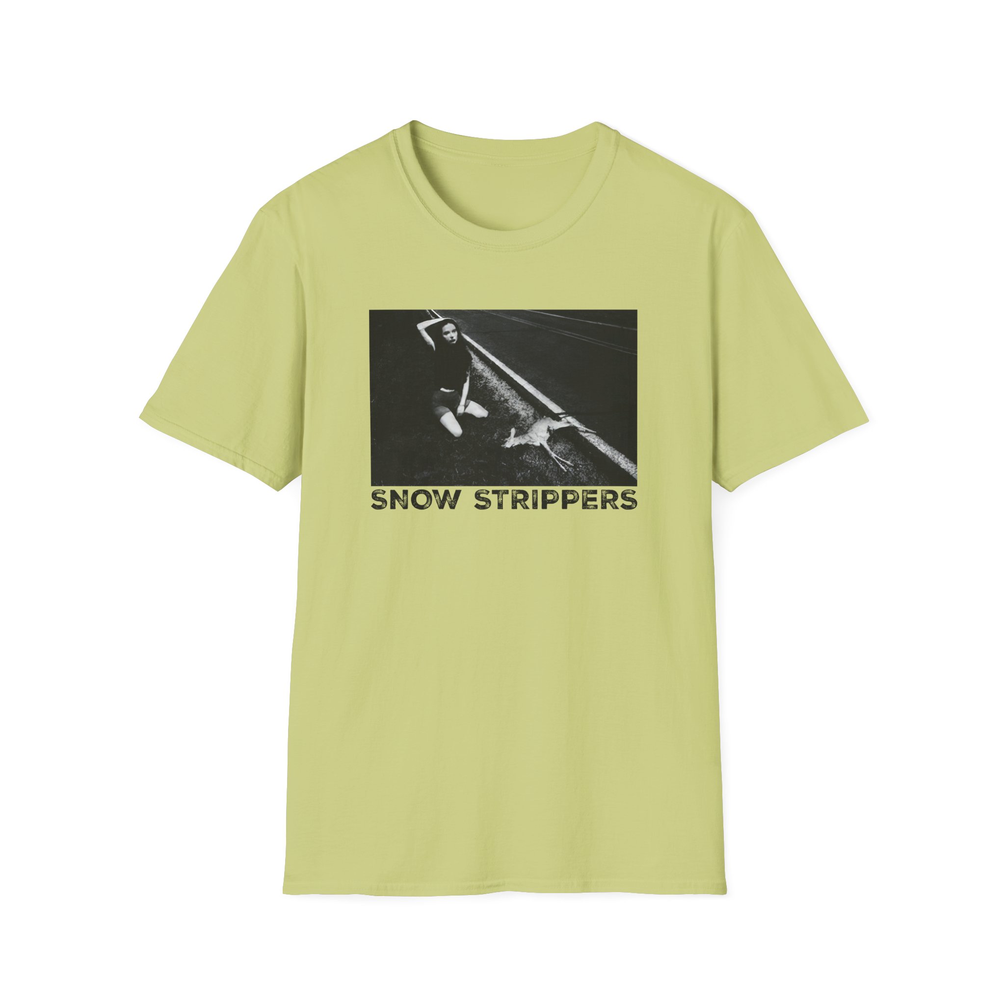 Snow Strippers Unisex Softstyle T-Shirt - Image 13