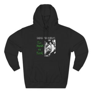 Dead Kennedys Too Drunk To Fuck Three-Panel Fleece Hoodie