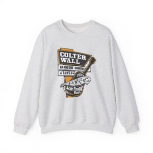 Colter Wall Guitar Sign Unisex Heavy Blend™ Crewneck Sweatshirt