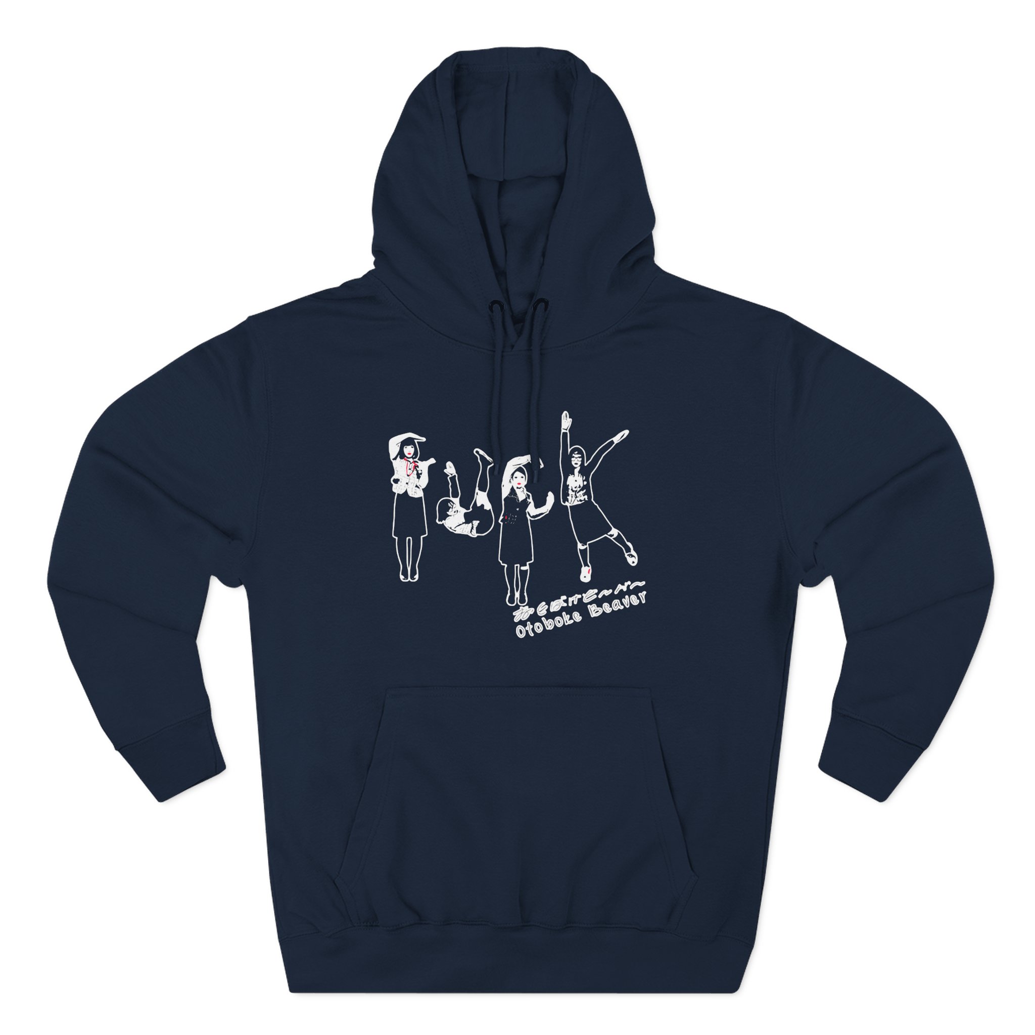 Otoboke Beaver FXXK Office Life Three-Panel Fleece Hoodie - Image 11
