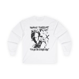 Jual Minor Threat Unisex Ultra Cotton Long Sleeve Tee