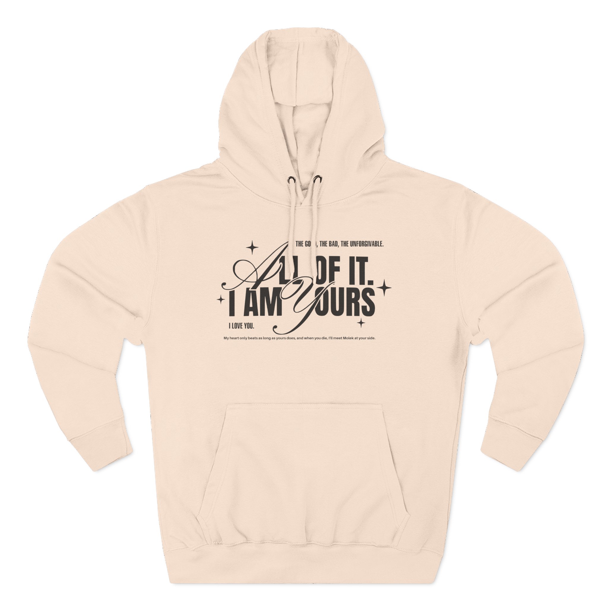 Fourth Wing Iam Yours Three-Panel Fleece Hoodie - Image 7