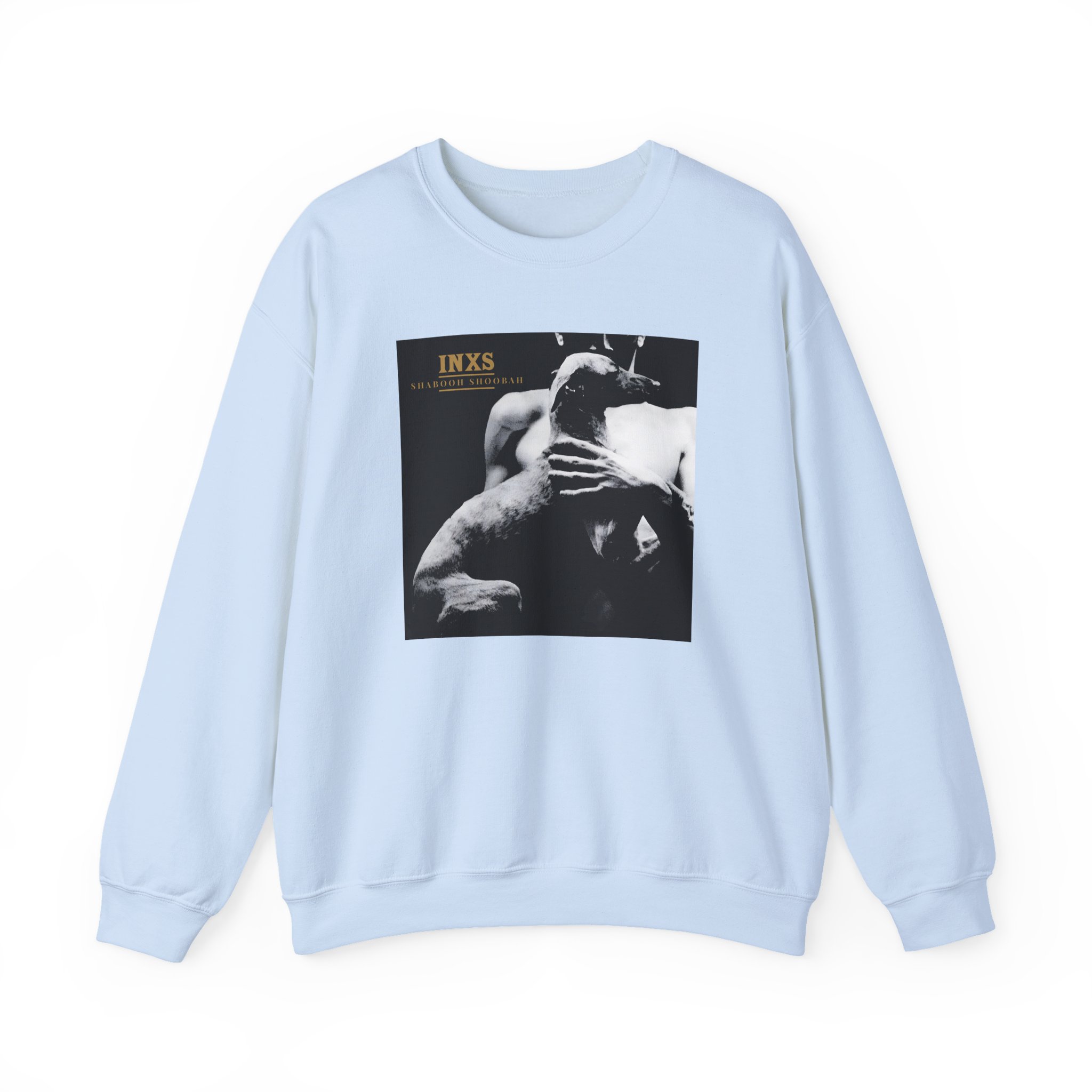 Inxs Shabooh Shoobah 40th Anniversary Unisex Heavy Blend™ Crewneck Sweatshirt - Image 7