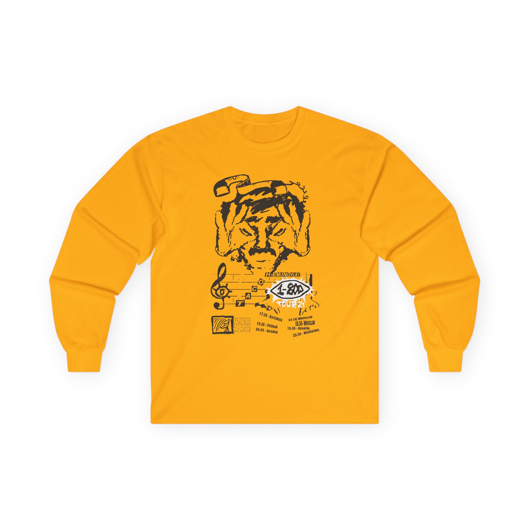 Taco Hemingway 1-800-tour Unisex Ultra Cotton Long Sleeve Tee - Image 5