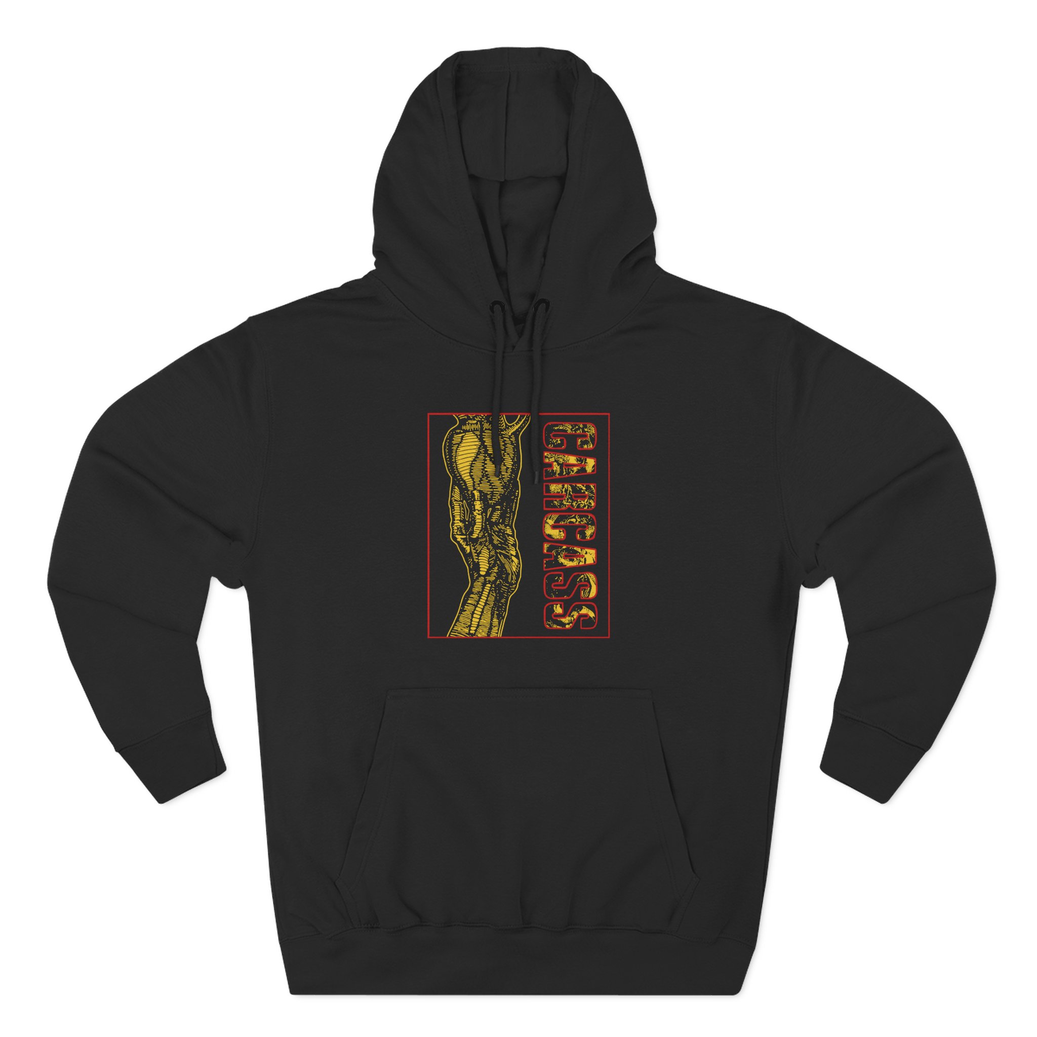 Carcass Three-Panel Fleece Hoodie