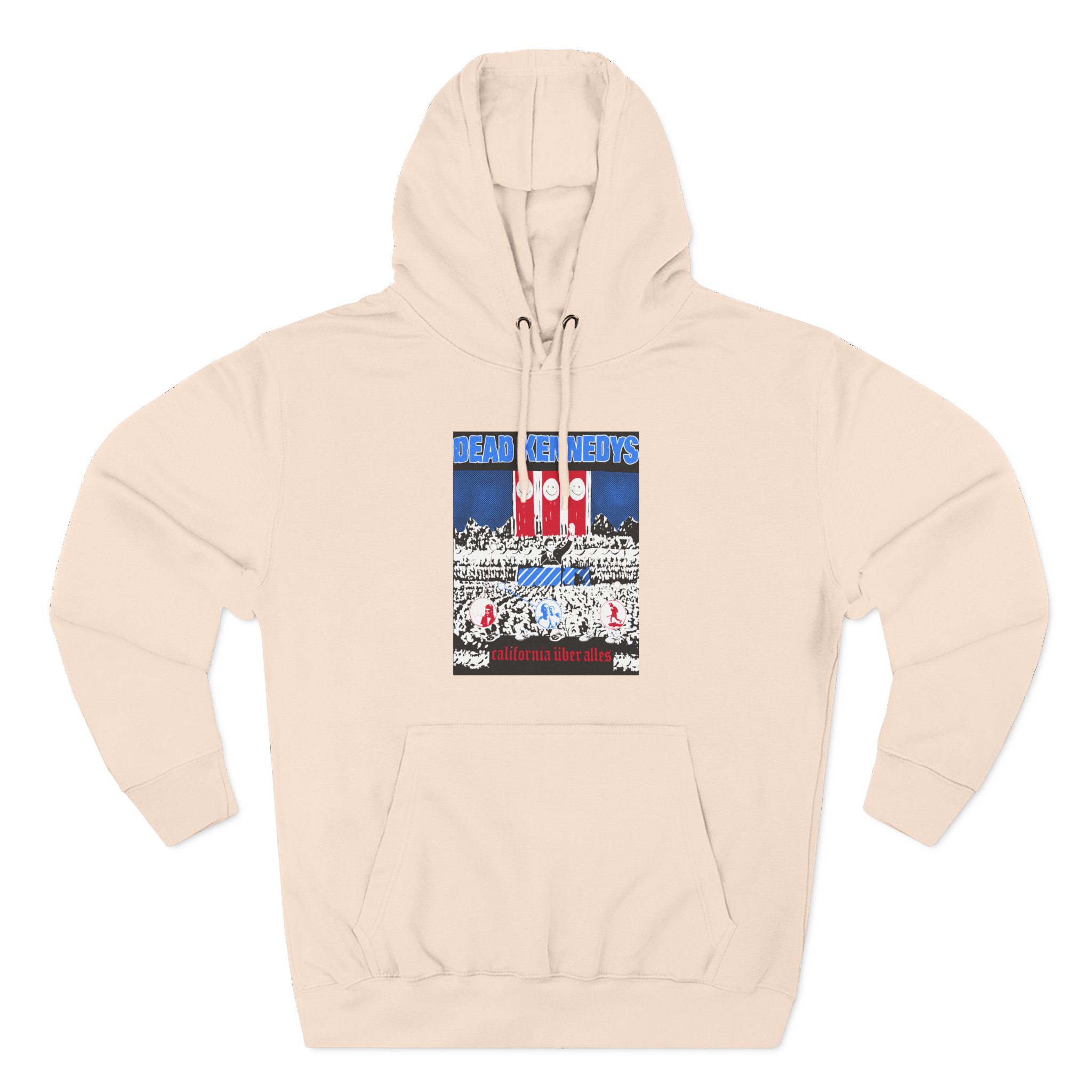 Dead Kennedys California Uber Alles Three-Panel Fleece Hoodie - Image 7