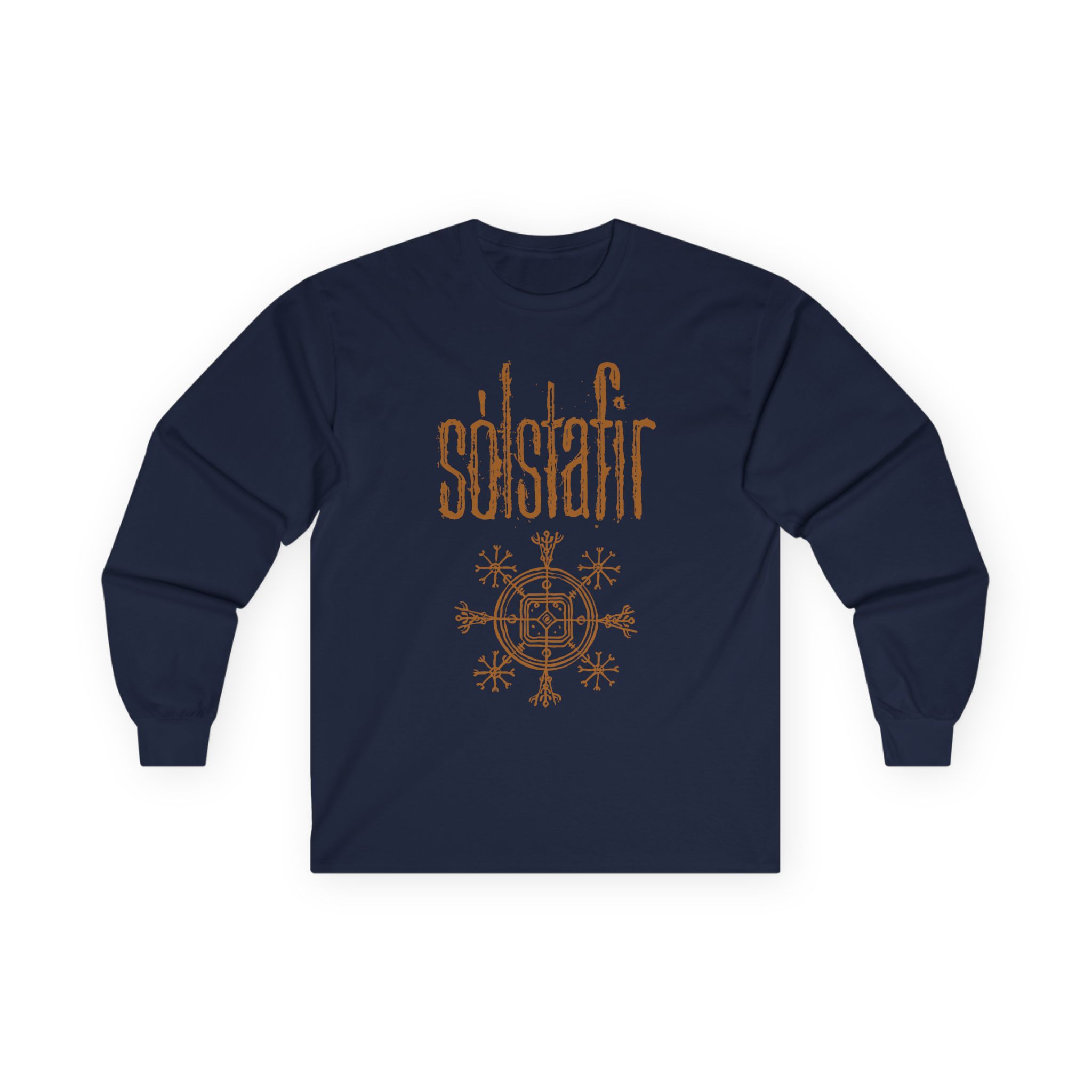 Solstafir Gold Logo Unisex Ultra Cotton Long Sleeve Tee - Image 7