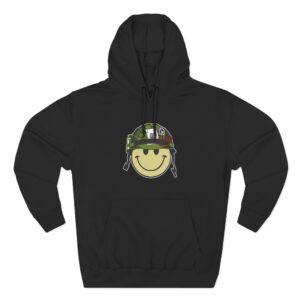 Roman Atwood Smiley Three-Panel Fleece Hoodie