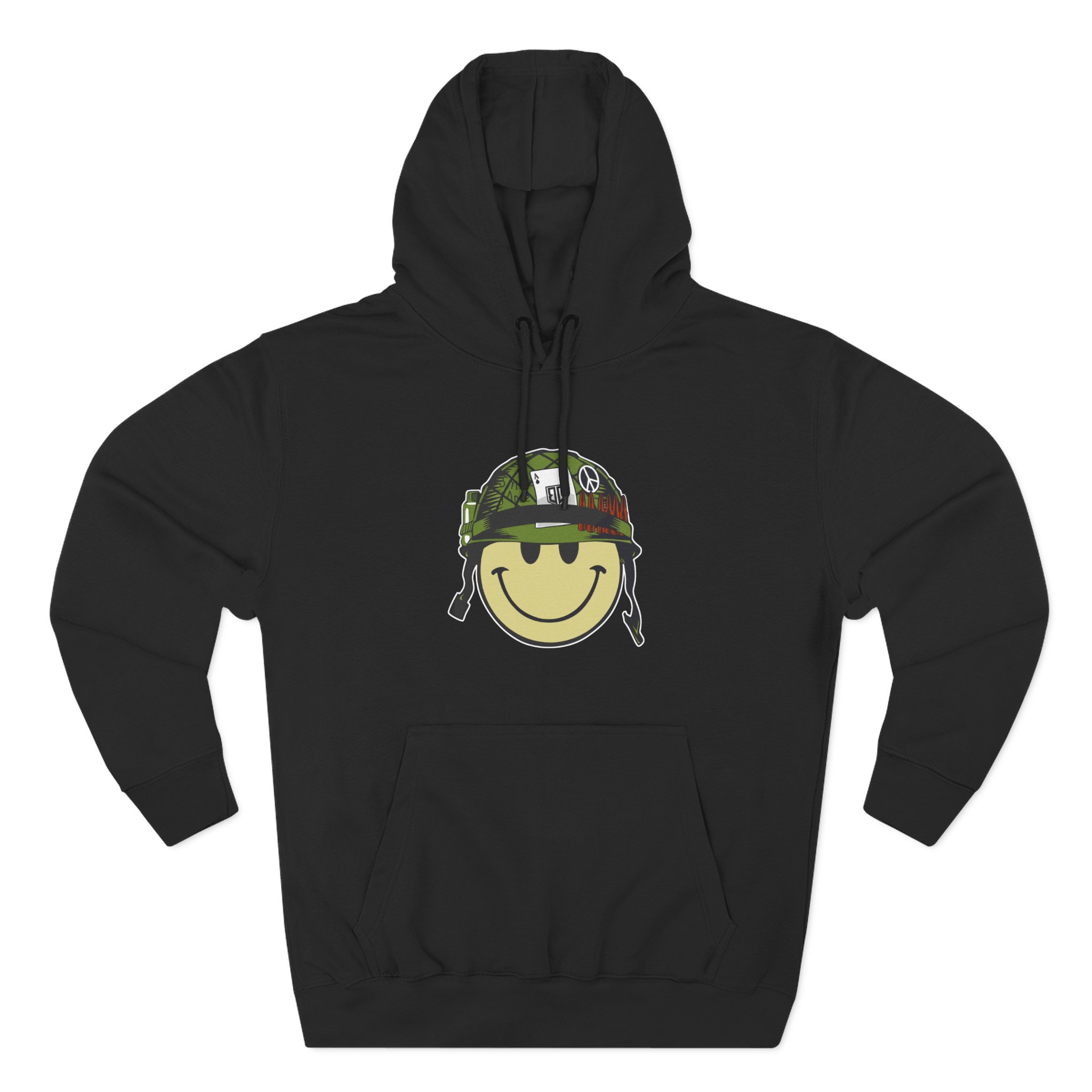 Roman Atwood Smiley Three-Panel Fleece Hoodie