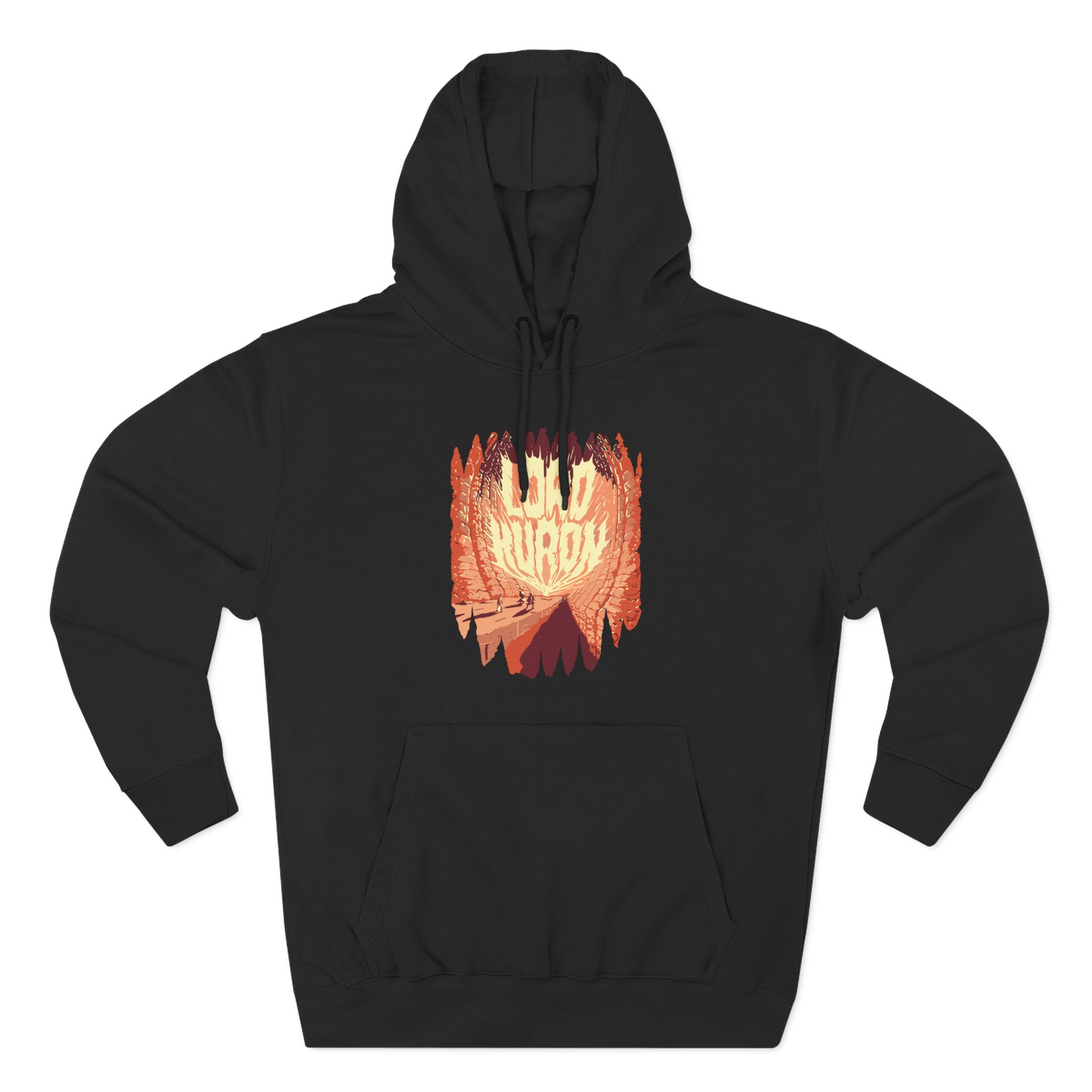 Lord Huron Cave Three-Panel Fleece Hoodie