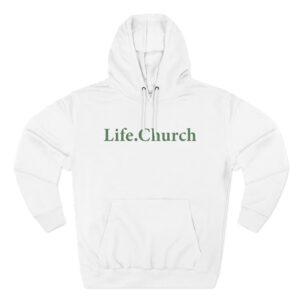 Life Church Two-tone Heavyweight Three-Panel Fleece Hoodie