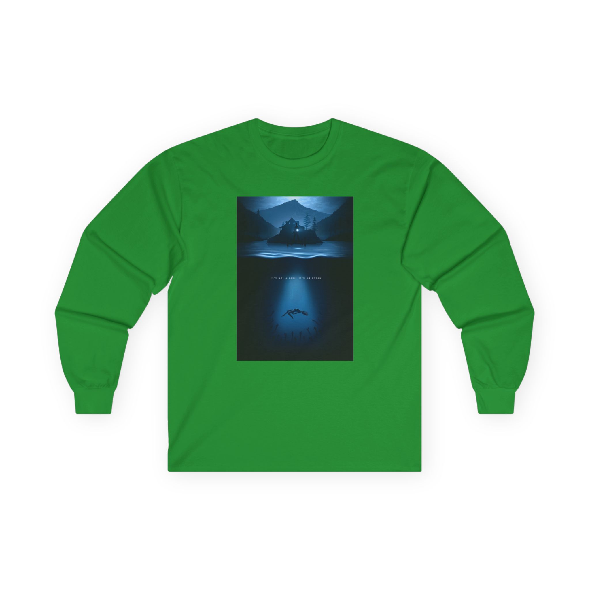 Alan Wake It’s not a lake it’s an ocean Unisex Ultra Cotton Long Sleeve Tee - Image 9