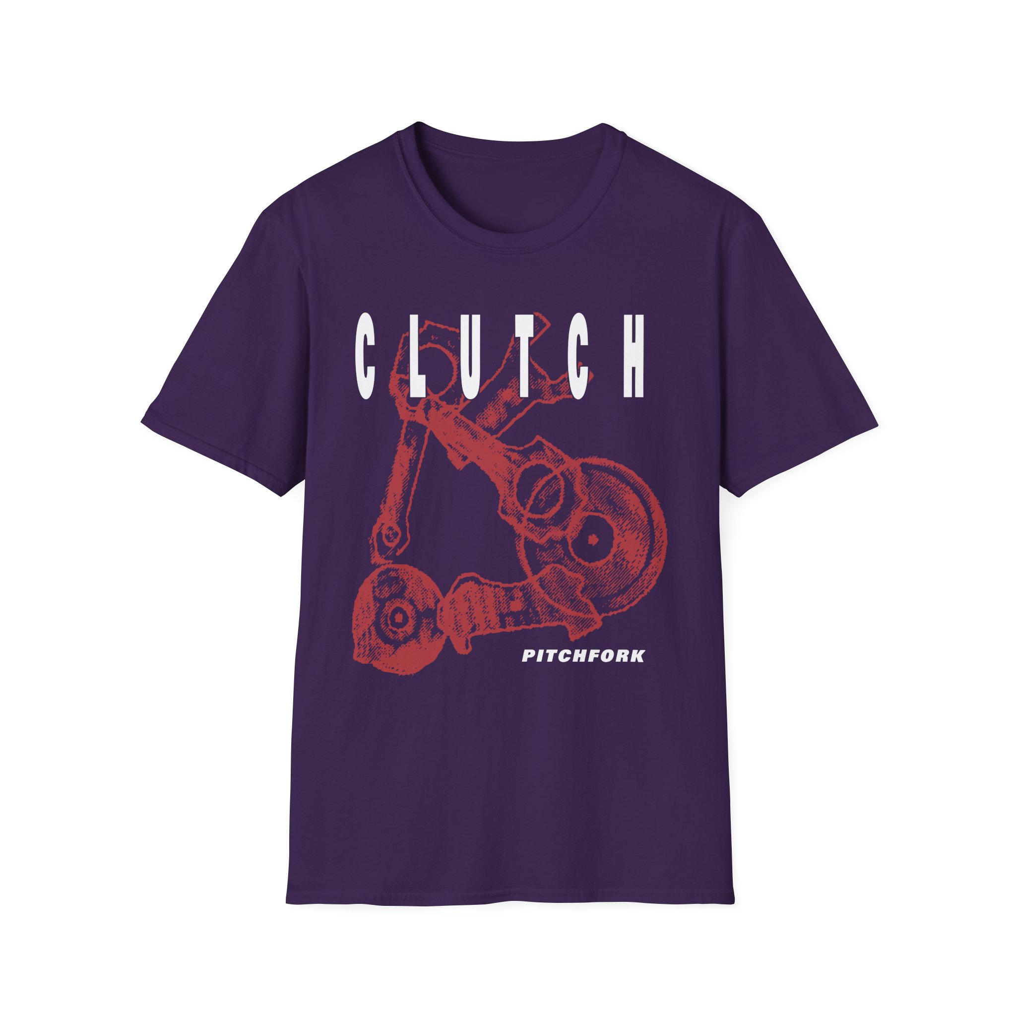 Clutch Pitchfork Unisex Softstyle T-Shirt - Image 9