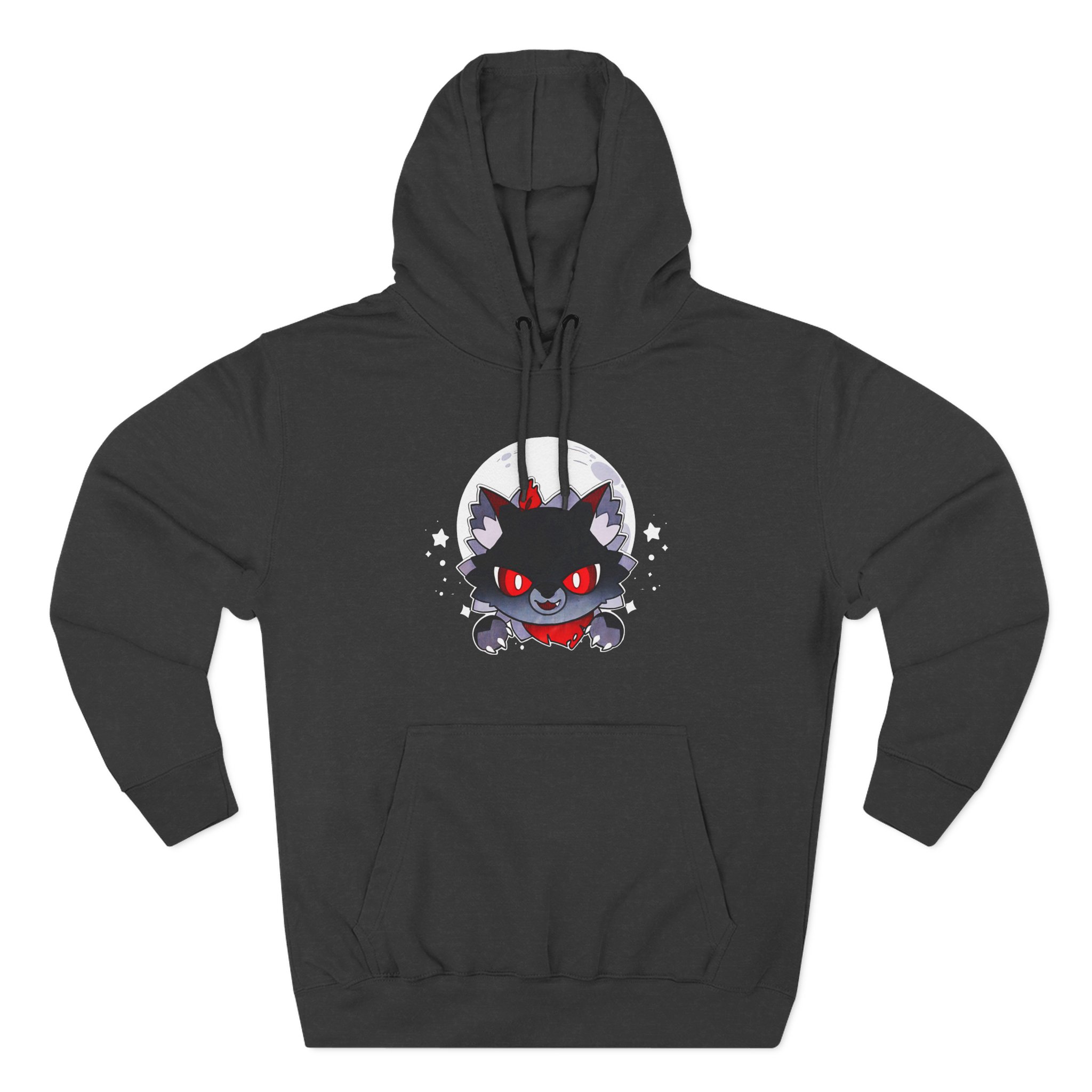 Aphmau Werewolf Cat Three-Panel Fleece Hoodie - Image 3