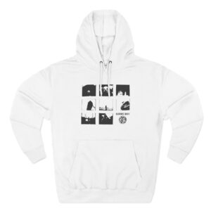 Harms Way Silent Wolf Three-Panel Fleece Hoodie