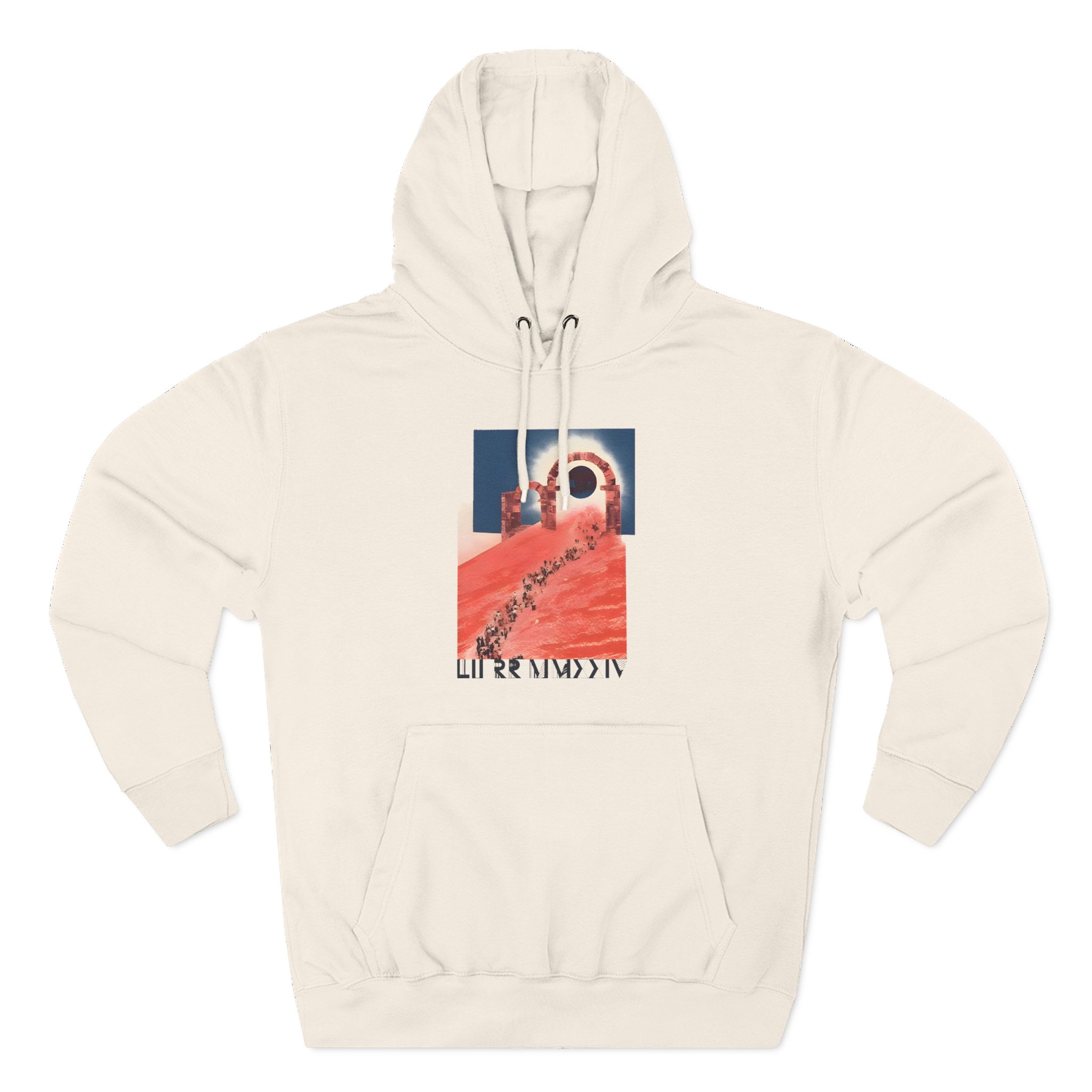 Lord Huron Red Rocks 2024 Three-Panel Fleece Hoodie