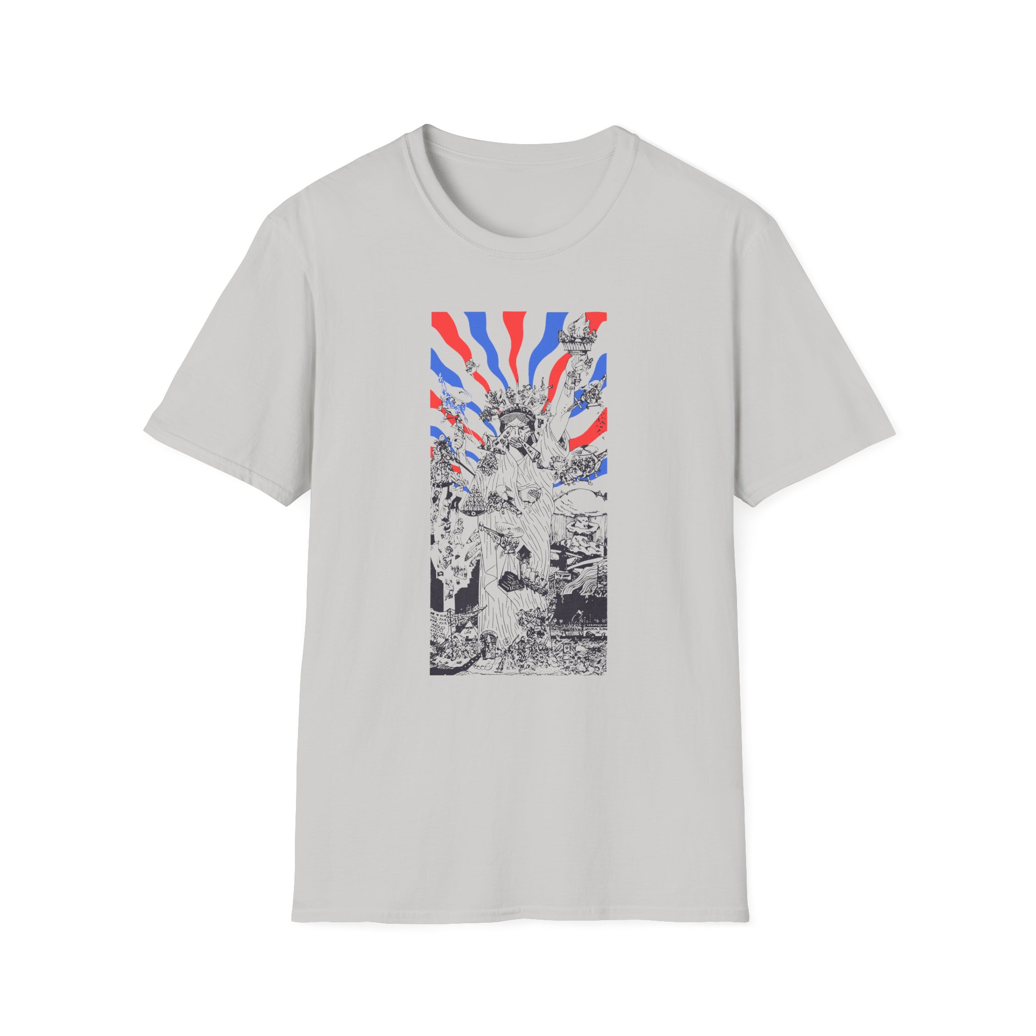 Dead Kennedys Bedtime for Democracy Unisex Softstyle T-Shirt - Image 5