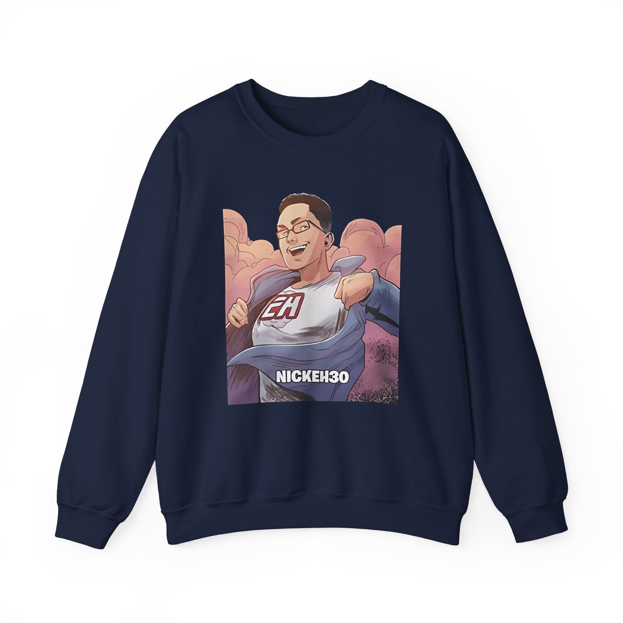 Nick Eh 30 Superhero Unisex Heavy Blend™ Crewneck Sweatshirt - Image 19