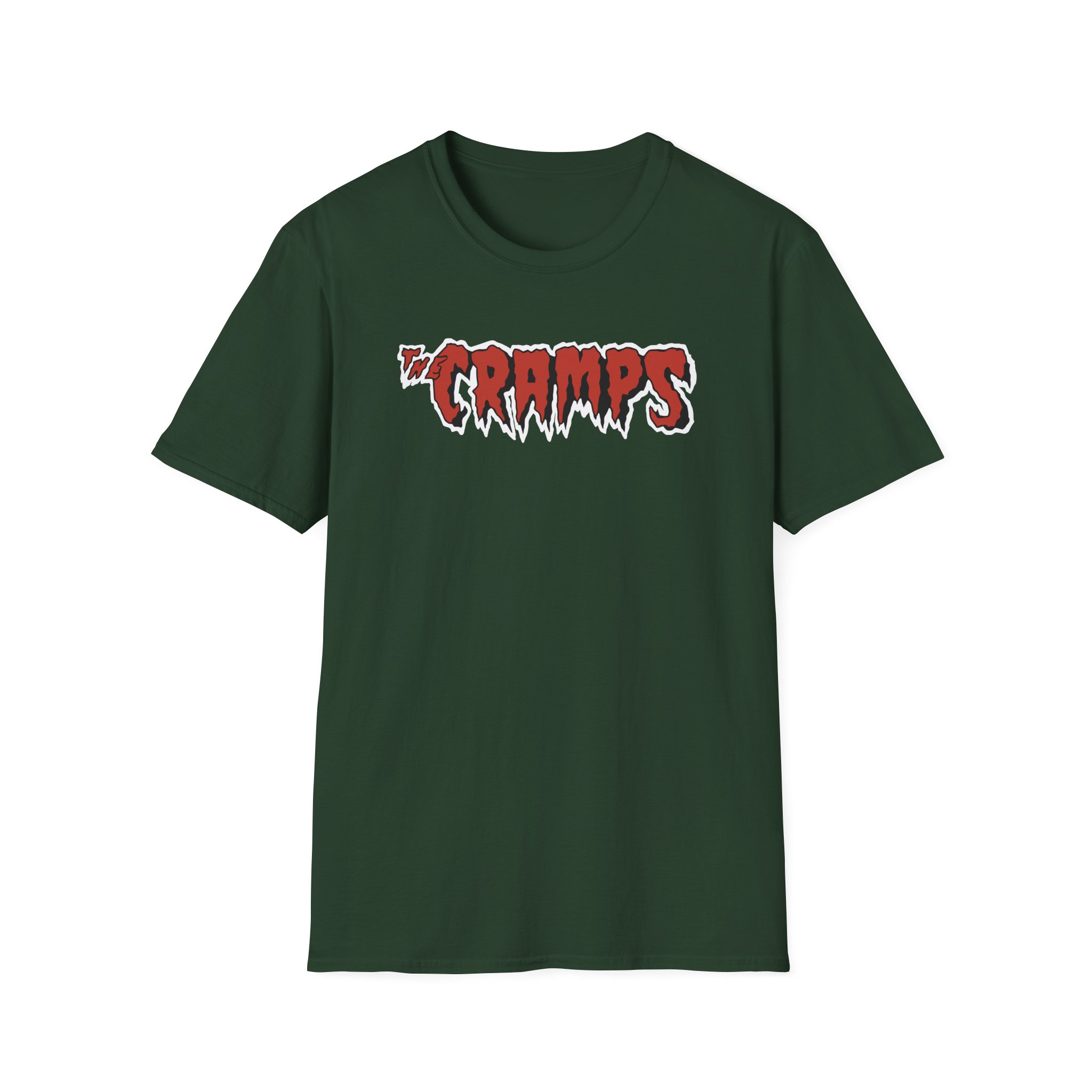 The Cramps Logo Unisex Softstyle T-Shirt - Image 7