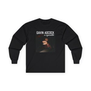 Gavin Adcock a Cigarette Black Photo Unisex Ultra Cotton Long Sleeve Tee