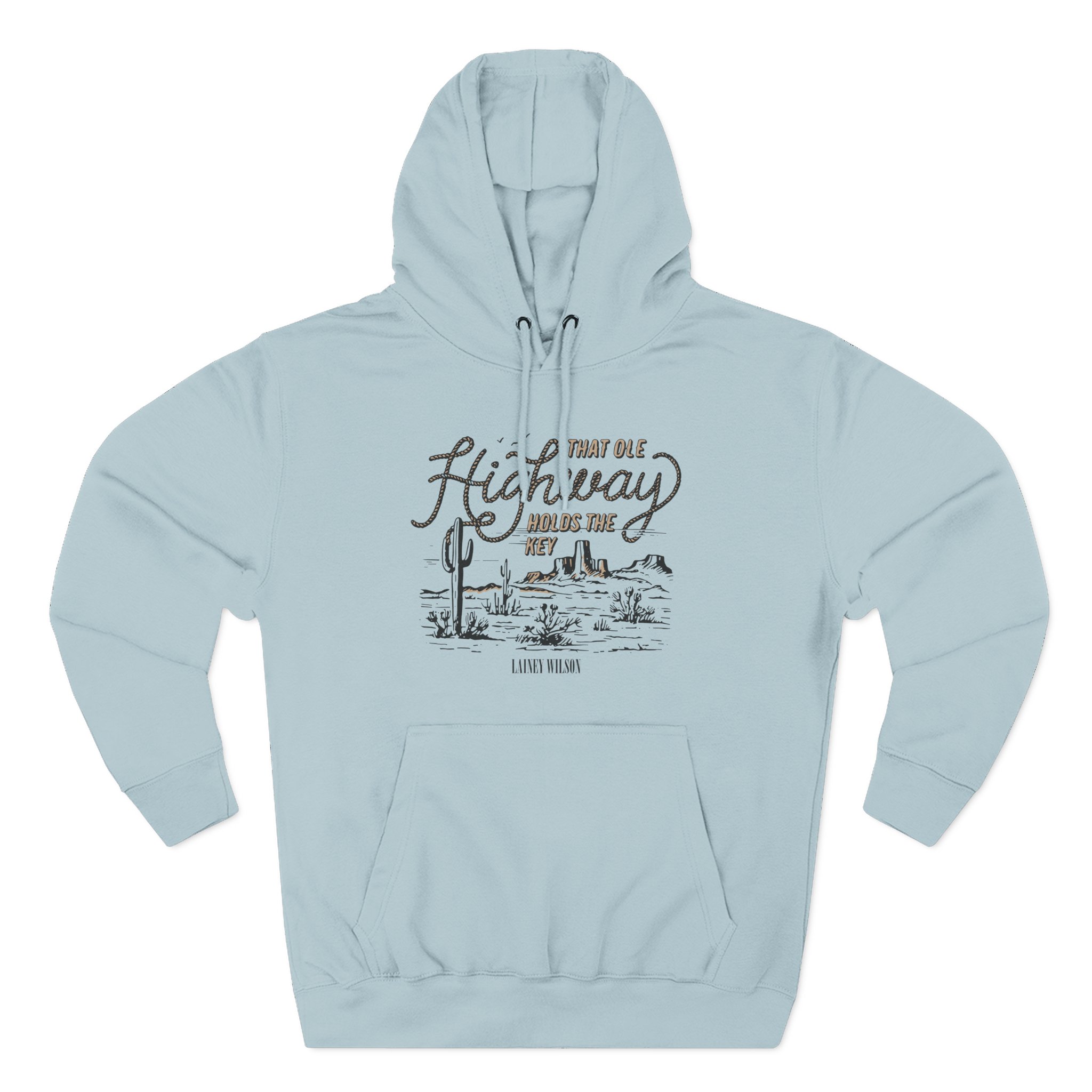 Lainey Wilson Highway Three-Panel Fleece Hoodie - Image 11