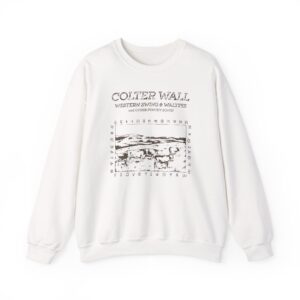 Colter Wall Western Swing & Waltzes Unisex Heavy Blend™ Crewneck Sweatshirt