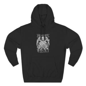 Manhead Megadeth Bat Vic Rising Three-Panel Fleece Hoodie