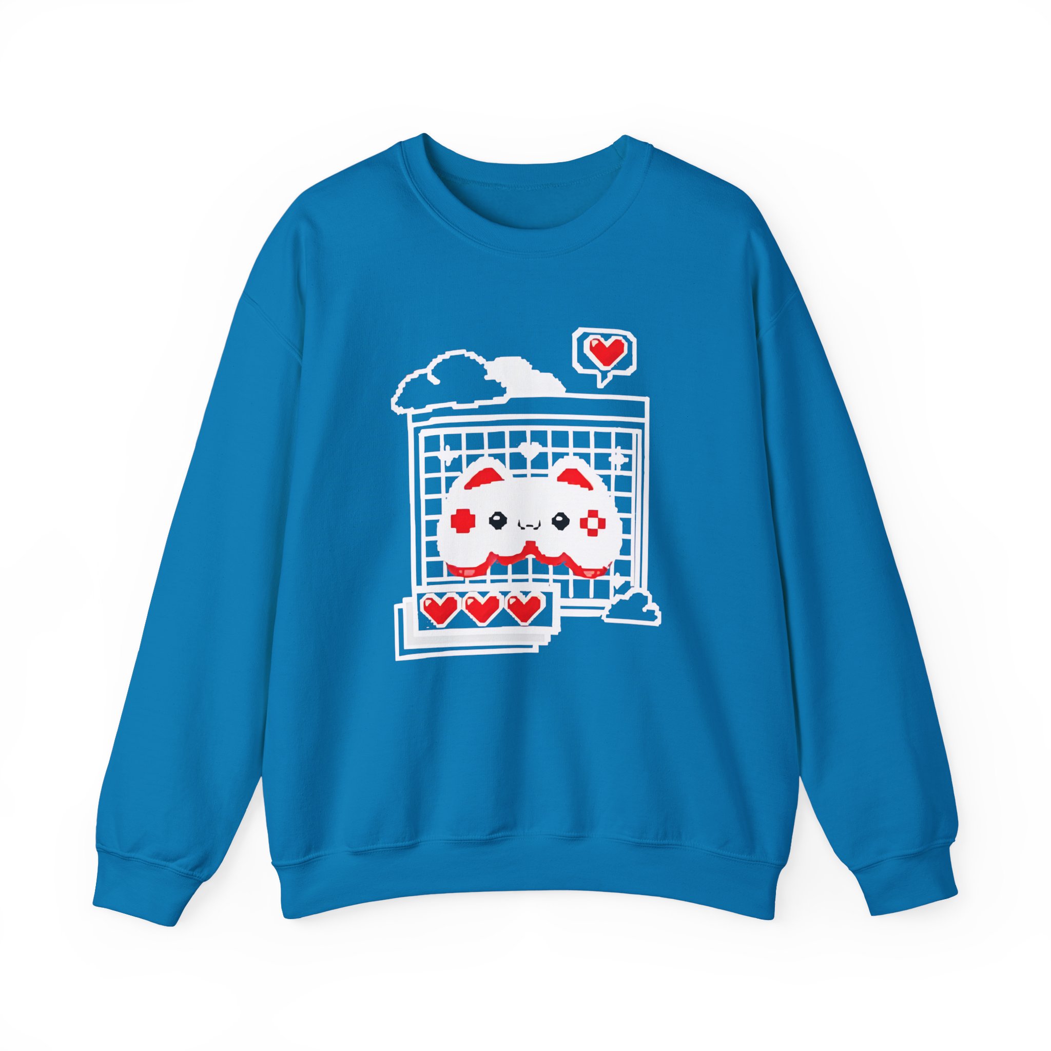 Aphmau Gamer Cat Unisex Heavy Blend™ Crewneck Sweatshirt - Image 13