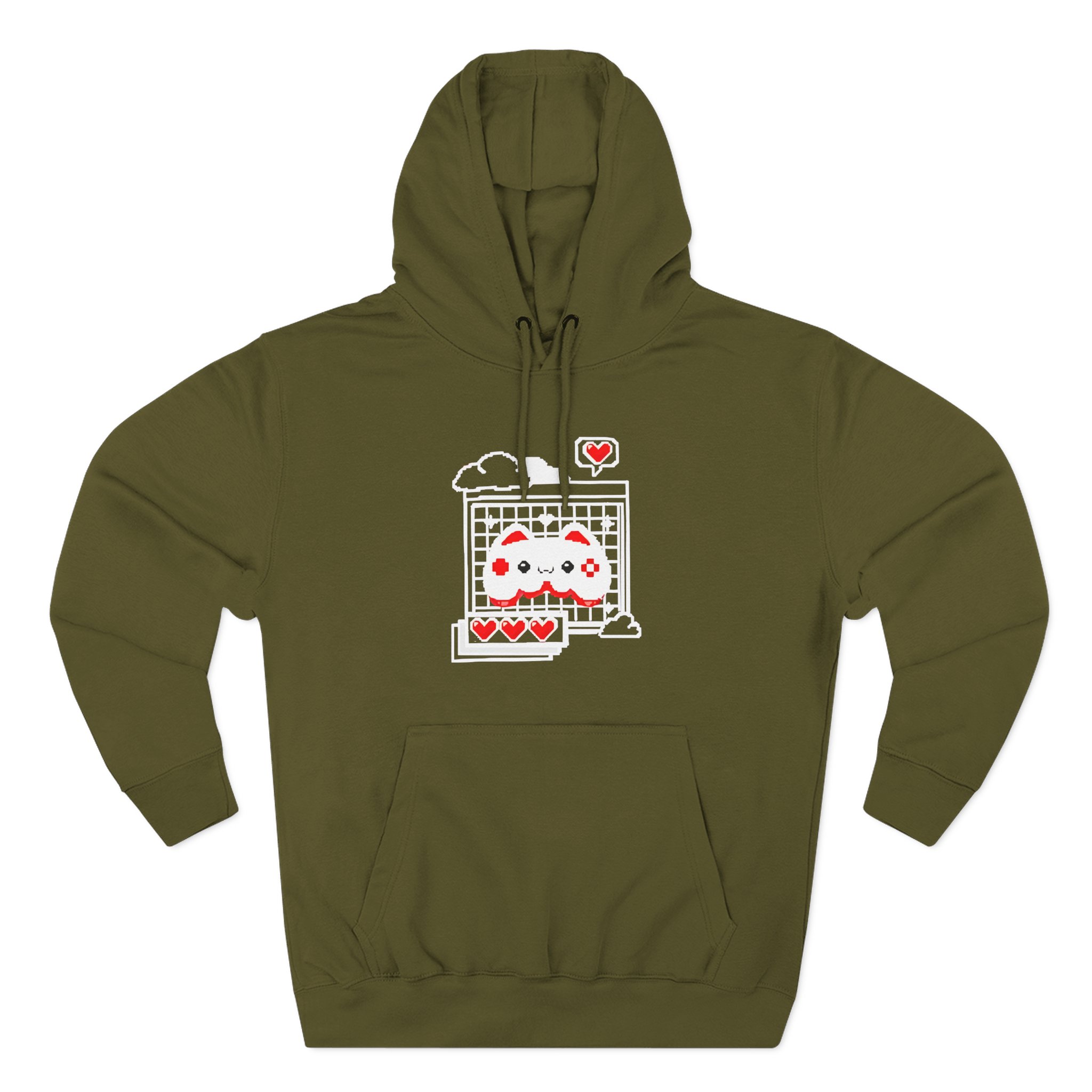 Aphmau Gamer Cat Three-Panel Fleece Hoodie - Image 5